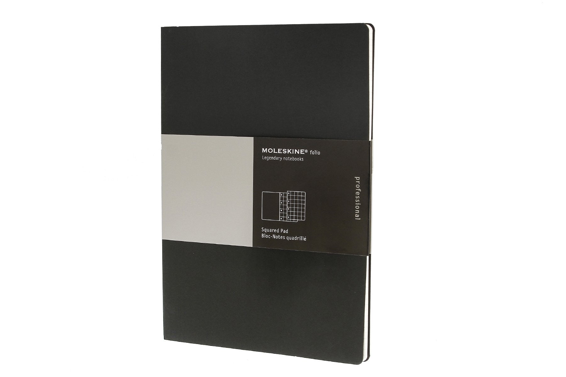 Moleskine Professional A4 Squared Notebook - Premium Grid Paper Pad for Writing, Sketching & Note Taking - Ideal for Office, School & Creative Projects