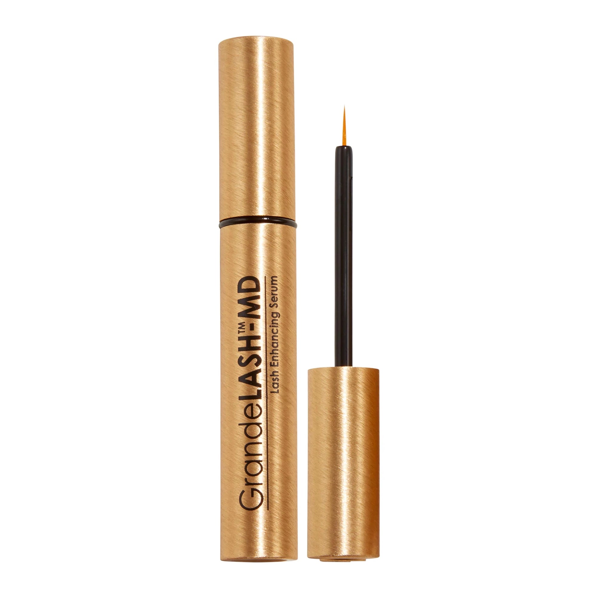 GrandeLASH MD Eyelash Growth Serum - Natural Lash Enhancer for Longer, Thicker Lashes | Perfect for Nighttime Beauty Routine & Special Occasions