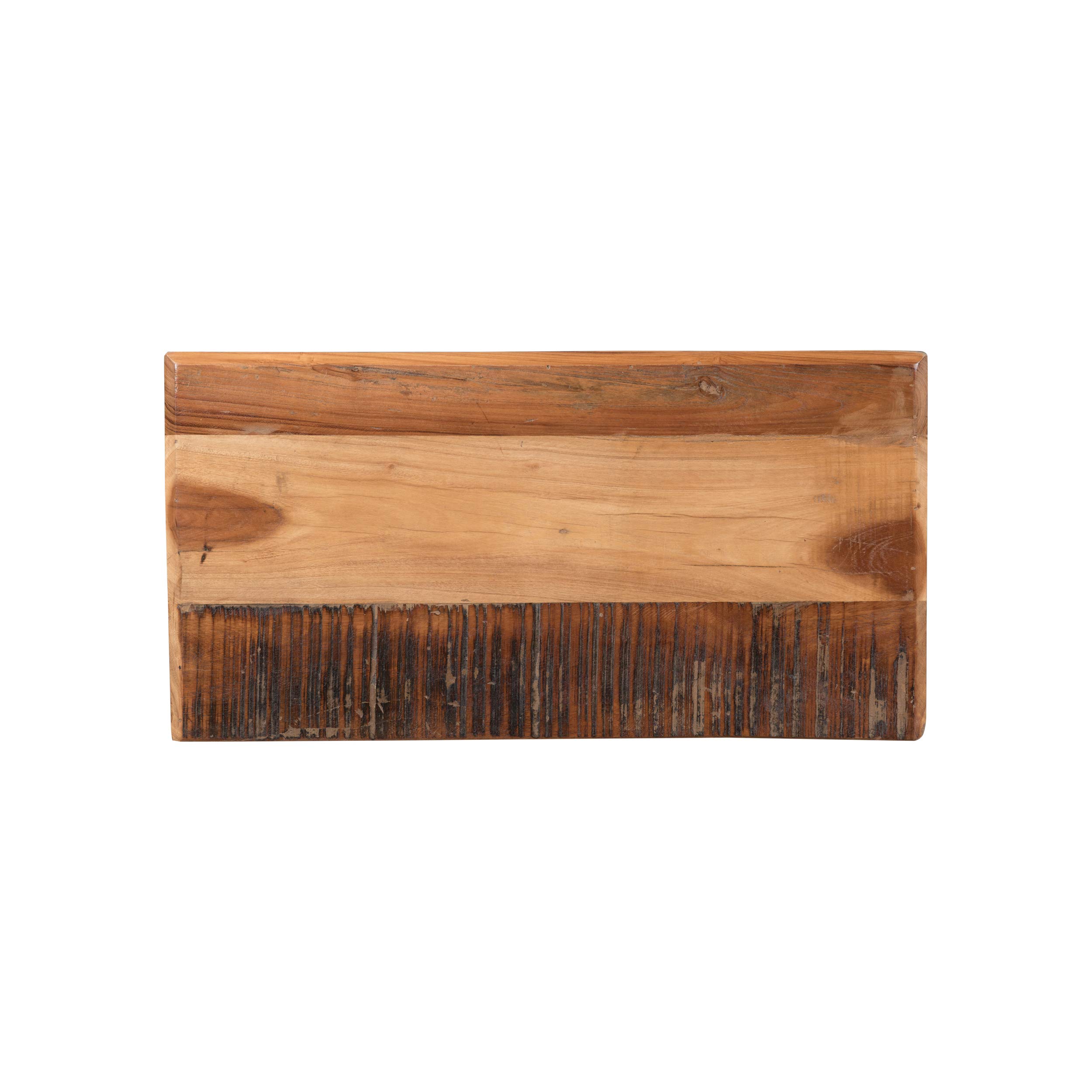 GDFStudio Sandy Wooden Bar Cabinet with Distressed Paint Finish - Rustic Home Bar Furniture for Living Room, Dining Room or Man Cave