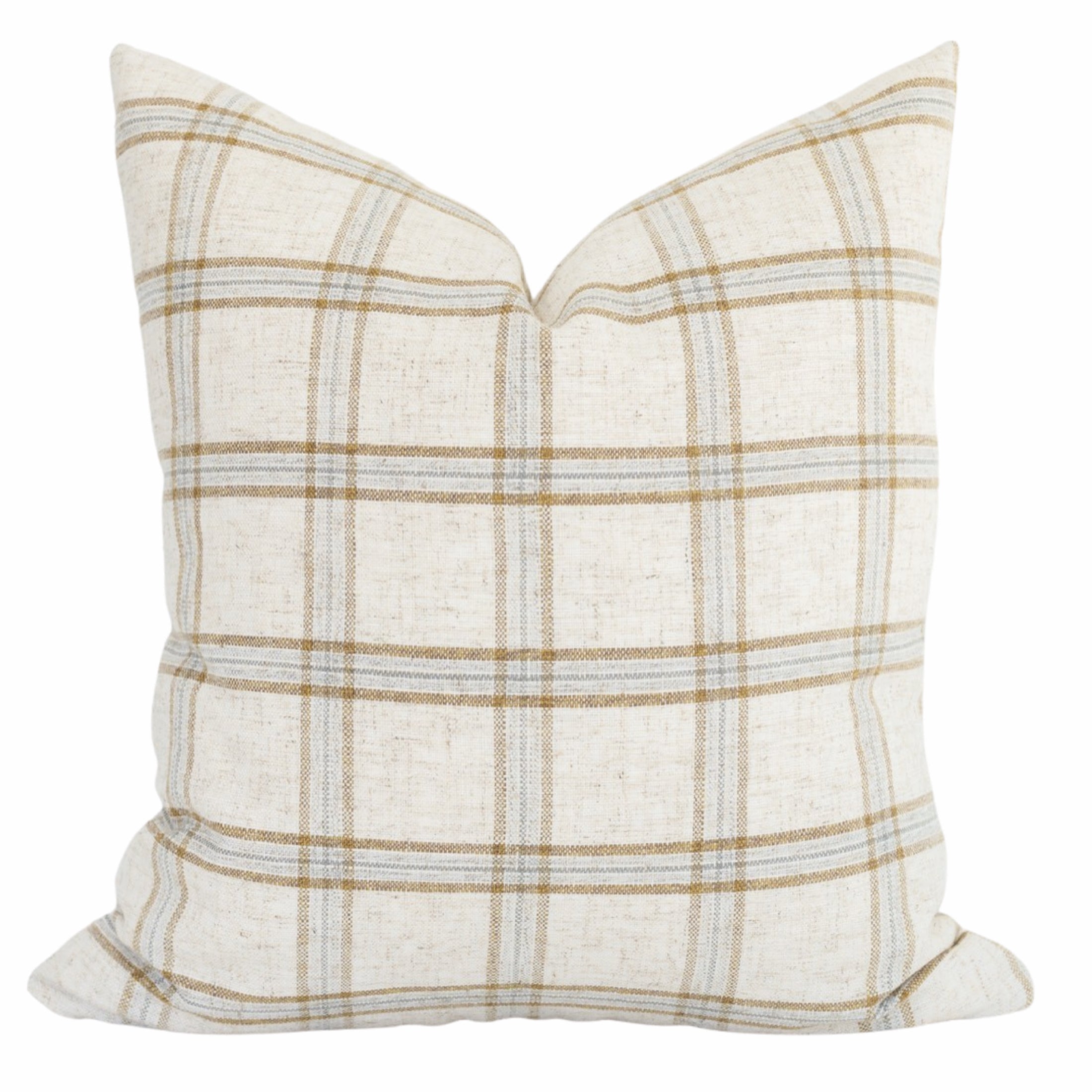 Hamilton Plaid Pillow Cover - Soft & Stylish Decorative Throw Pillow Case for Couch, Bed, Sofa - Perfect for Home, Living Room, Office Decor
