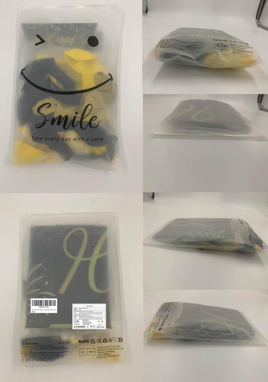 18th Birthday Decorations for Men & Women - Black & Gold Party Supplies with Happy Birthday Banner, Confetti, 32 Inch Gold Number 18 Balloons - Perfect for 18th, 30th Birthday Parties & Adult Celebrations
