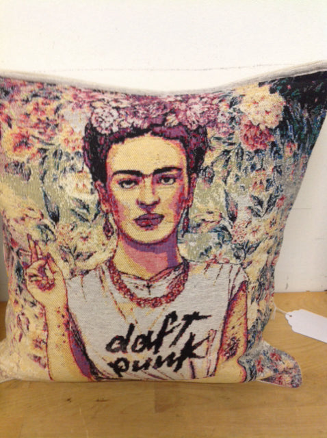16 Frida Kahlo Decorative Throw Pillow Covers - Mexican Folk Art Inspired Home Decor for Living Room, Bedroom & Sofa