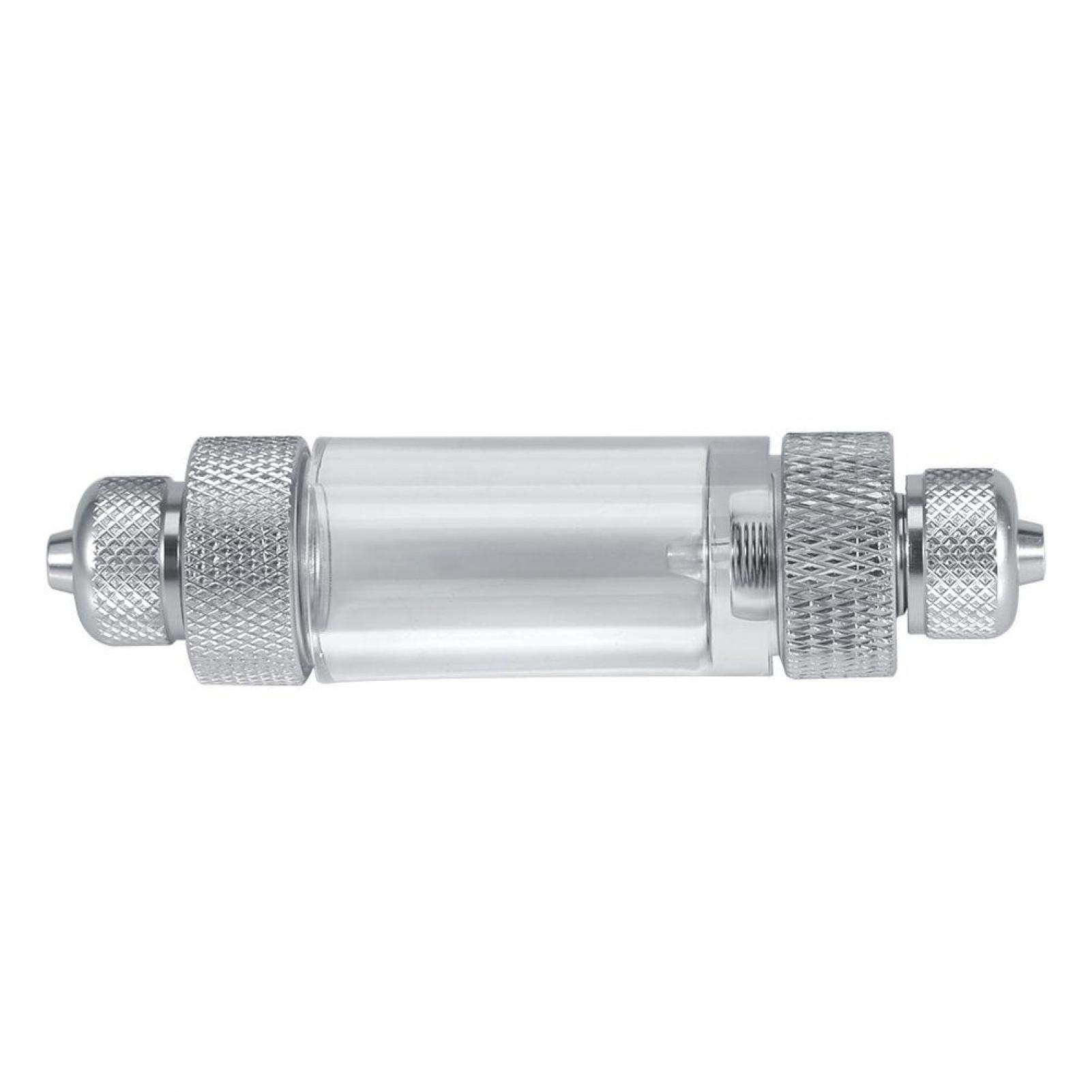 Germerse Double Head Aluminum Alloy Aquarium Bubble Counter with Non-Return Valve - Perfect for CO2 Systems in Planted Tanks & Hydroponic Setups
