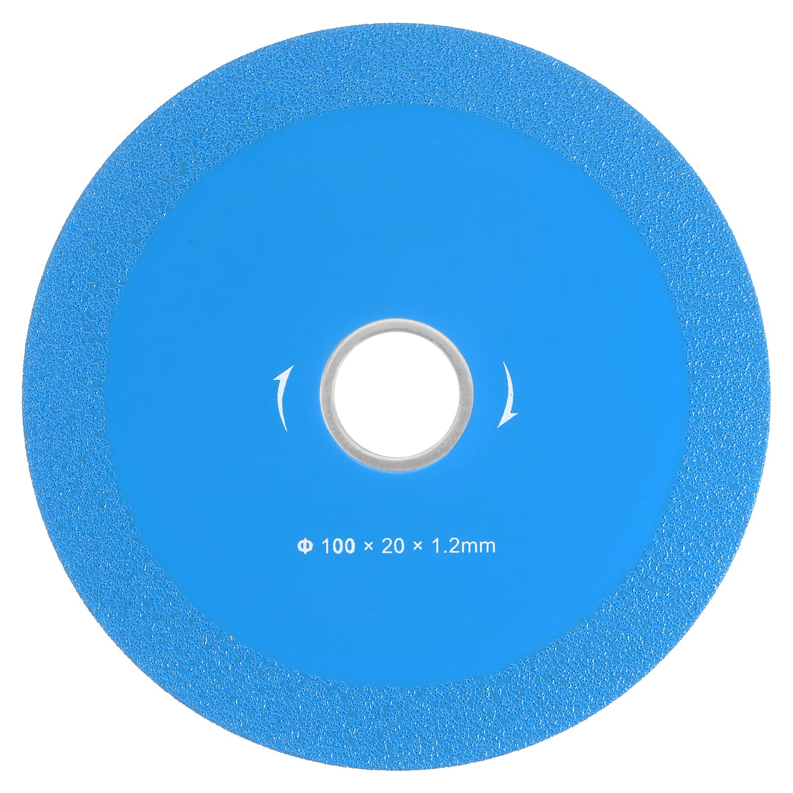 HARFINGTON 4-inch Diamond Saw Blade - Ultra Thin 100x20x1.2mm 60-Grit Glass Cutting Wheel for Angle Grinder - Smooth Cutting for Glass, Crystal, Tiles - Perfect for DIY Projects, Home Renovation & Craft Work