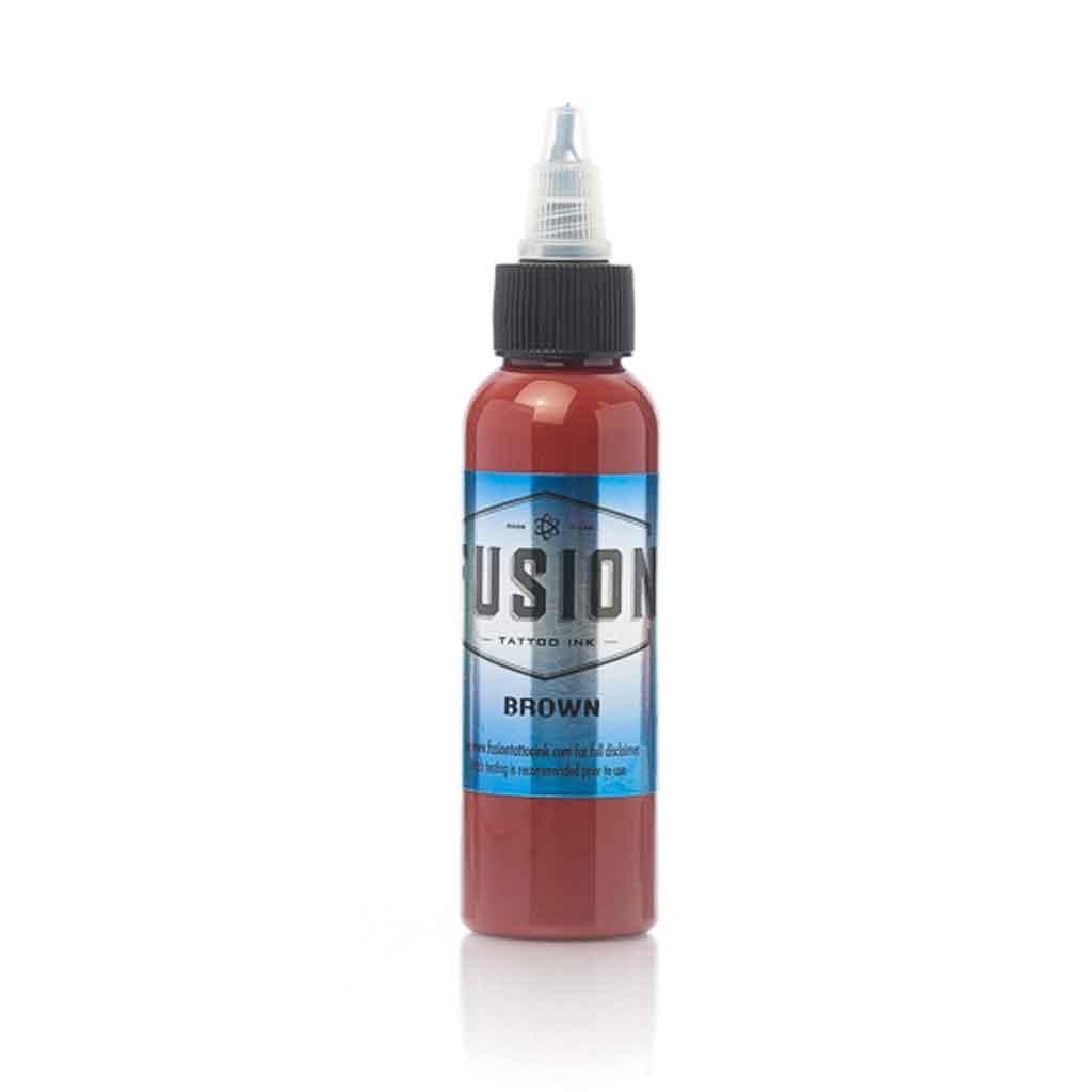 Premium Brown Fusion Ink - 1 oz Bottle for Calligraphy, Art & DIY Projects - Perfect for Hand Lettering, Scrapbooking & Crafting