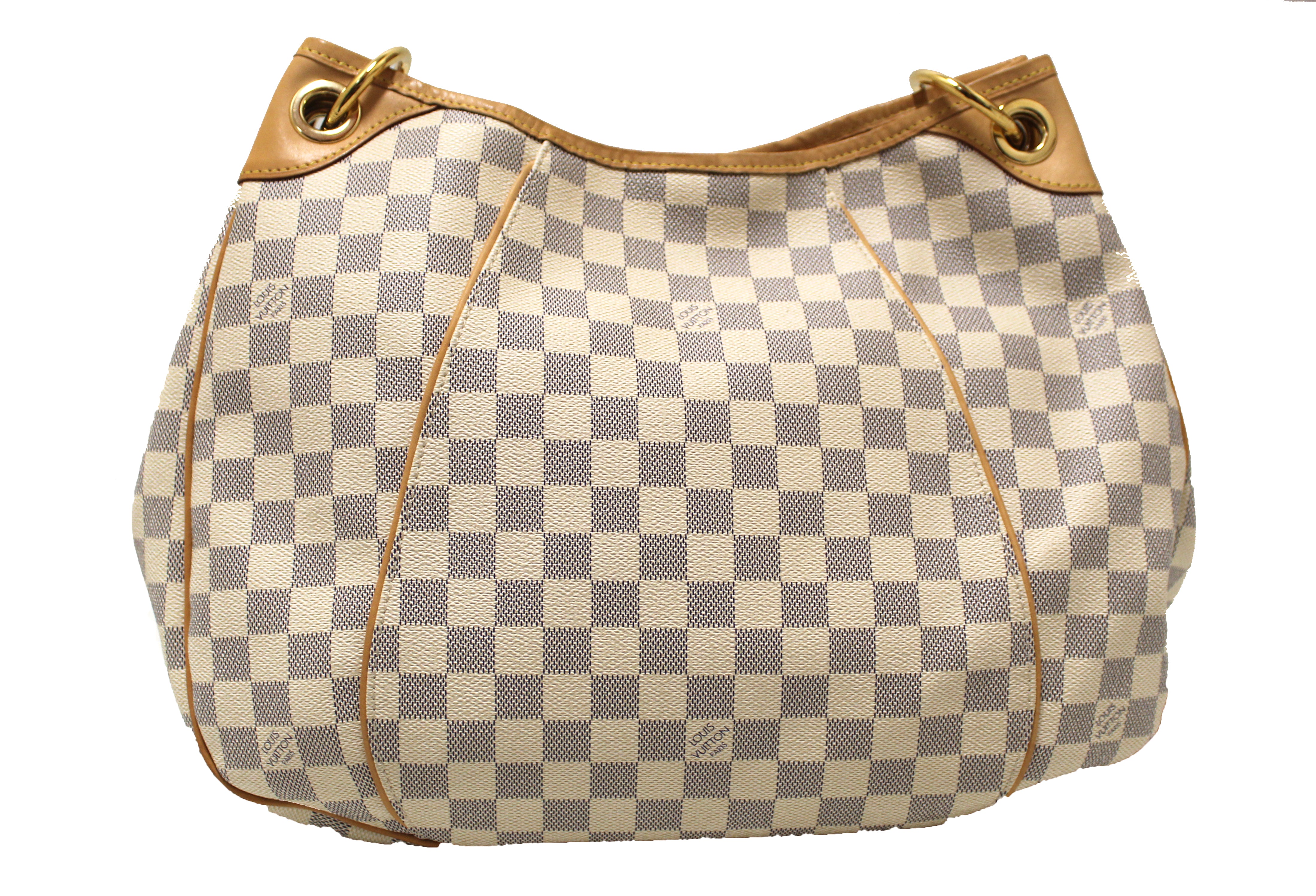 Authentic Louis Vuitton Damier Azur Galliera PM Shoulder Bag - Luxury Designer Handbag for Women, Perfect for Work, Travel & Everyday Use