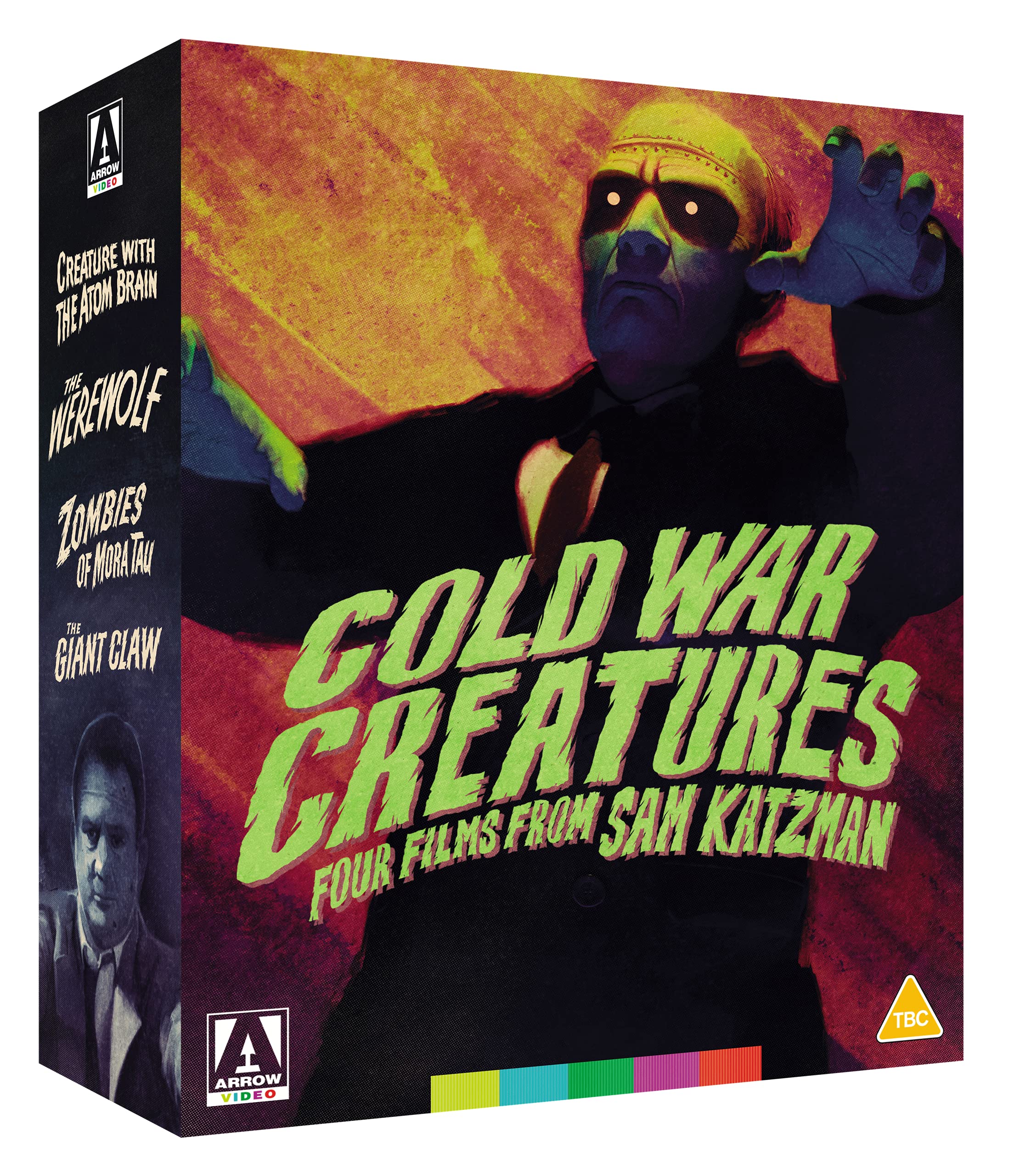 Cold War Creatures: Four Classic Horror Films from Sam Katzman - Limited Edition Blu-ray | Perfect for Movie Collectors & 1950s Sci-Fi Fans