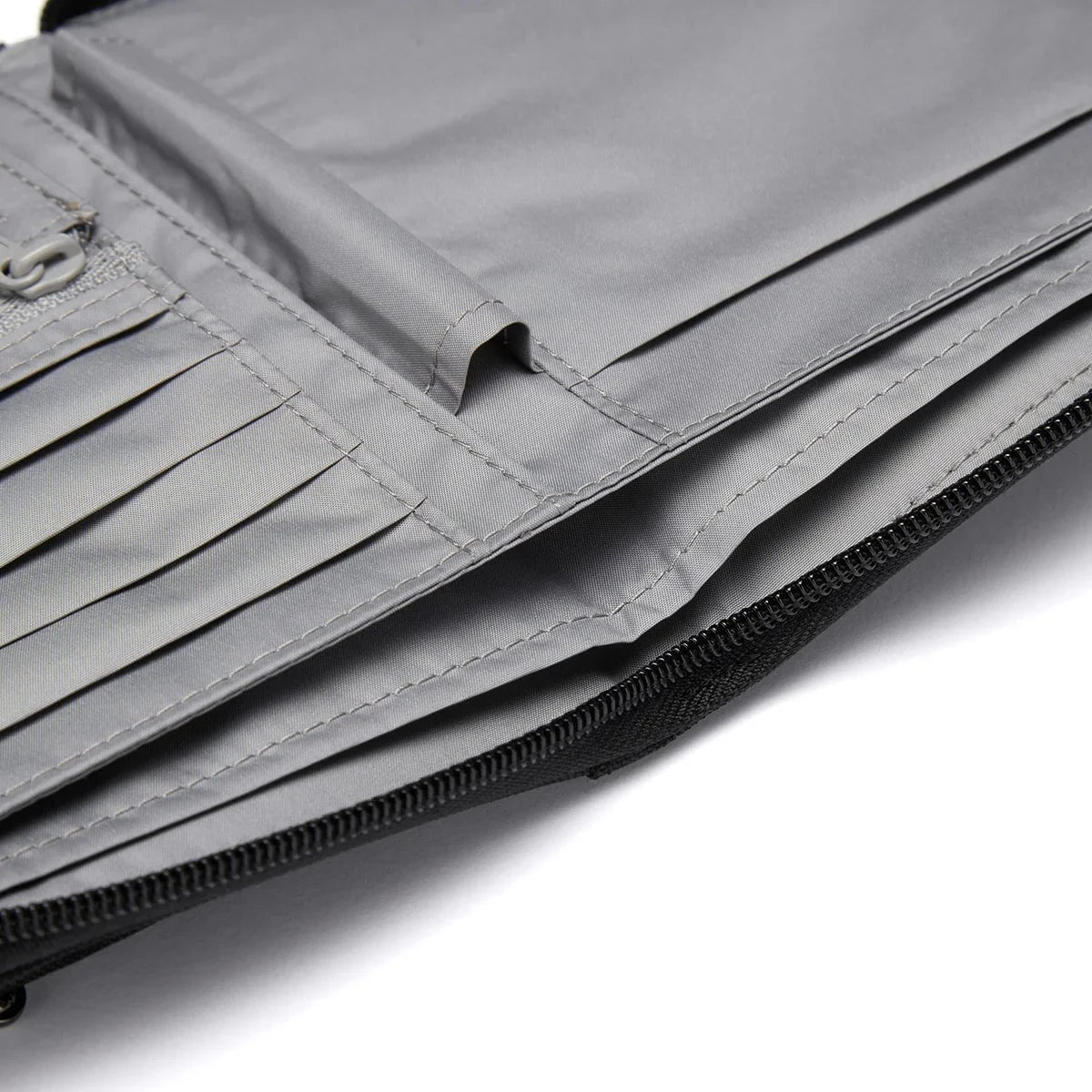 Pacsafe RFIDsafe™ RFID Blocking Compact Travel Organizer - Secure Wallet & Passport Holder for Travel, Commuting & Daily Use