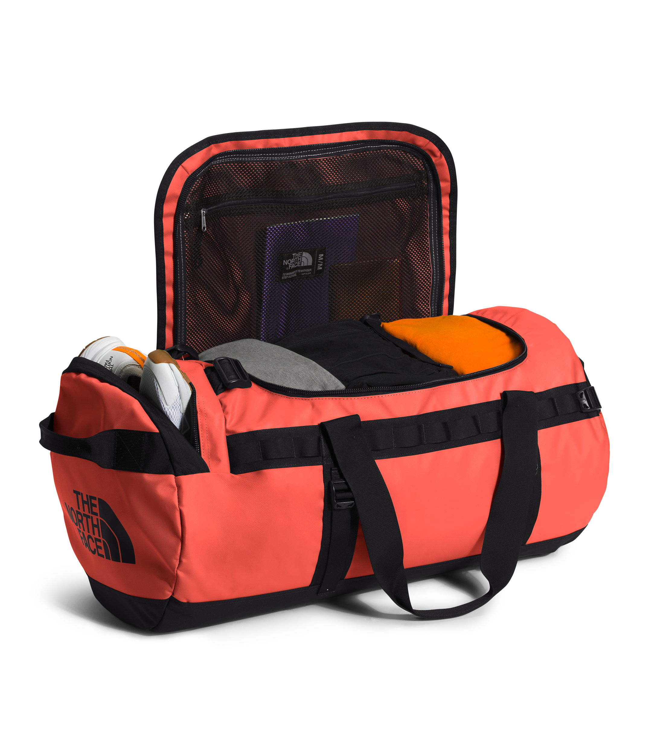 Base Camp Duffel Medium - Durable Travel Duffel Bag for Outdoor Adventures, Camping & Gym - Water-Resistant & Spacious Carry-On Luggage