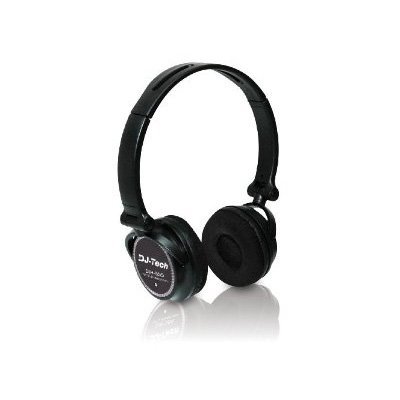 DJ Tech DJH555 Professional DJ Headphones - High-Quality Studio Monitor Headphones for DJs, Music Producers & Audiophiles - Perfect for Mixing, Recording & Live Performances