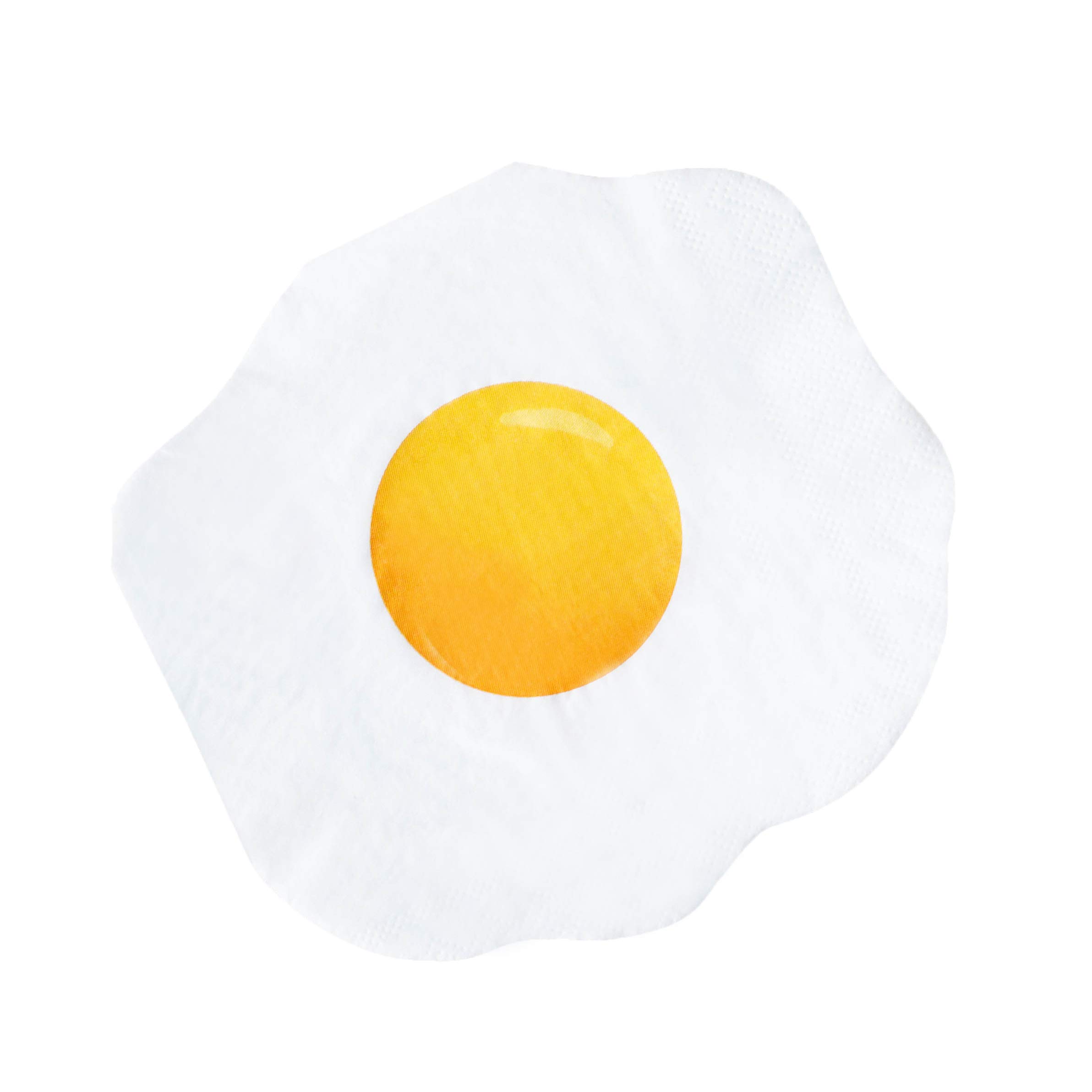 Jollity & Co Die-Cut Egg Cocktail Napkins - 16 Pack Paper Party Napkins for Easter, Baby Shower, Brunch & Birthday Decorations - Perfect for Themed Parties, Table Settings & Holiday Celebrations