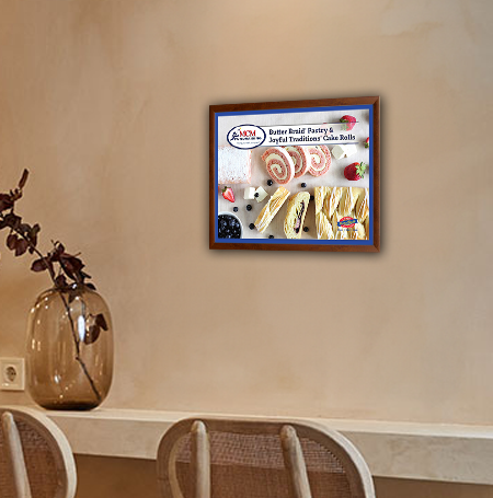 10x20 Designer Wood Snap Frames with 1