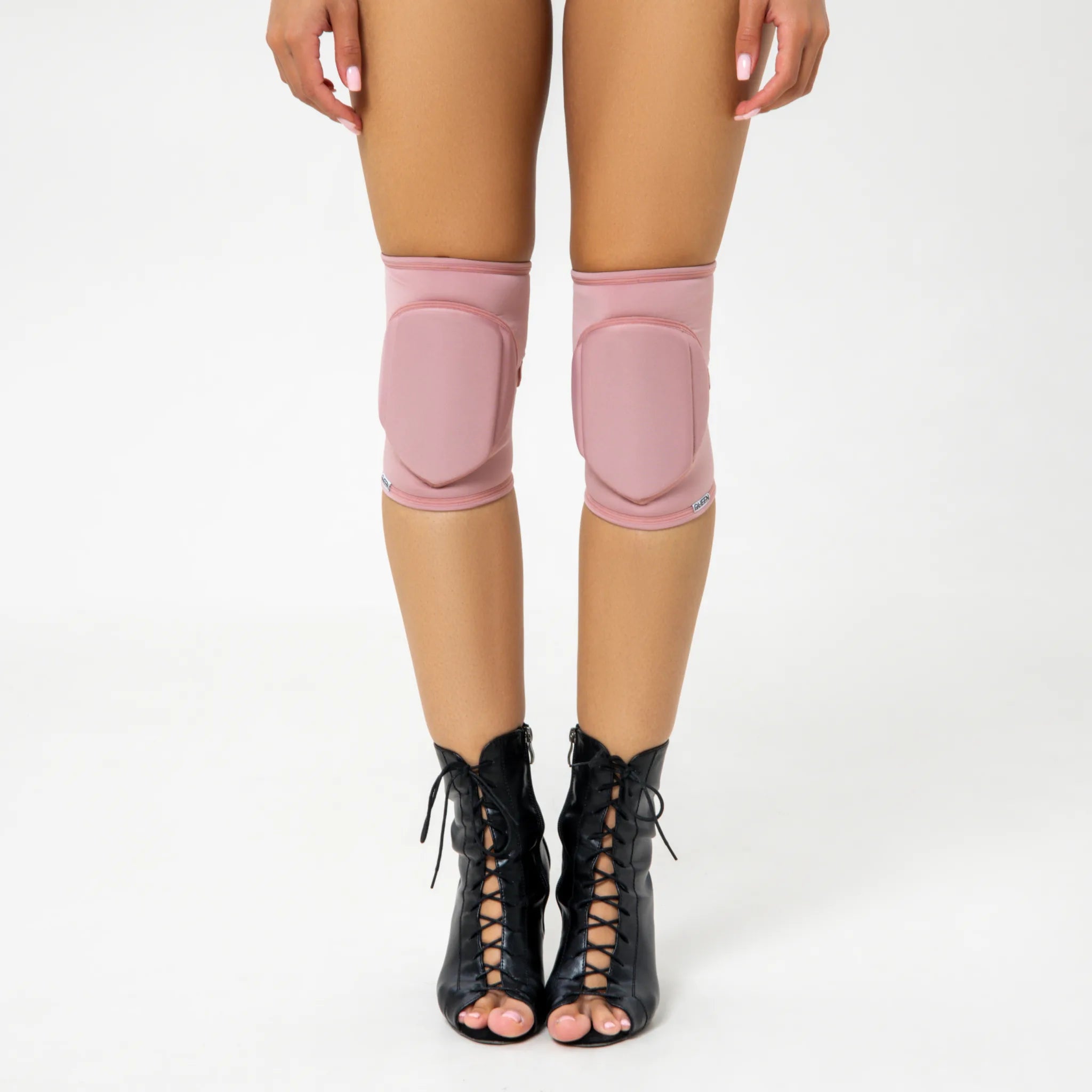 Classic Sleek Dusty Rose Knee Pads for Dance - Comfortable & Protective Knee Support for Ballet, Jazz, Hip Hop & Contemporary Dance Practice