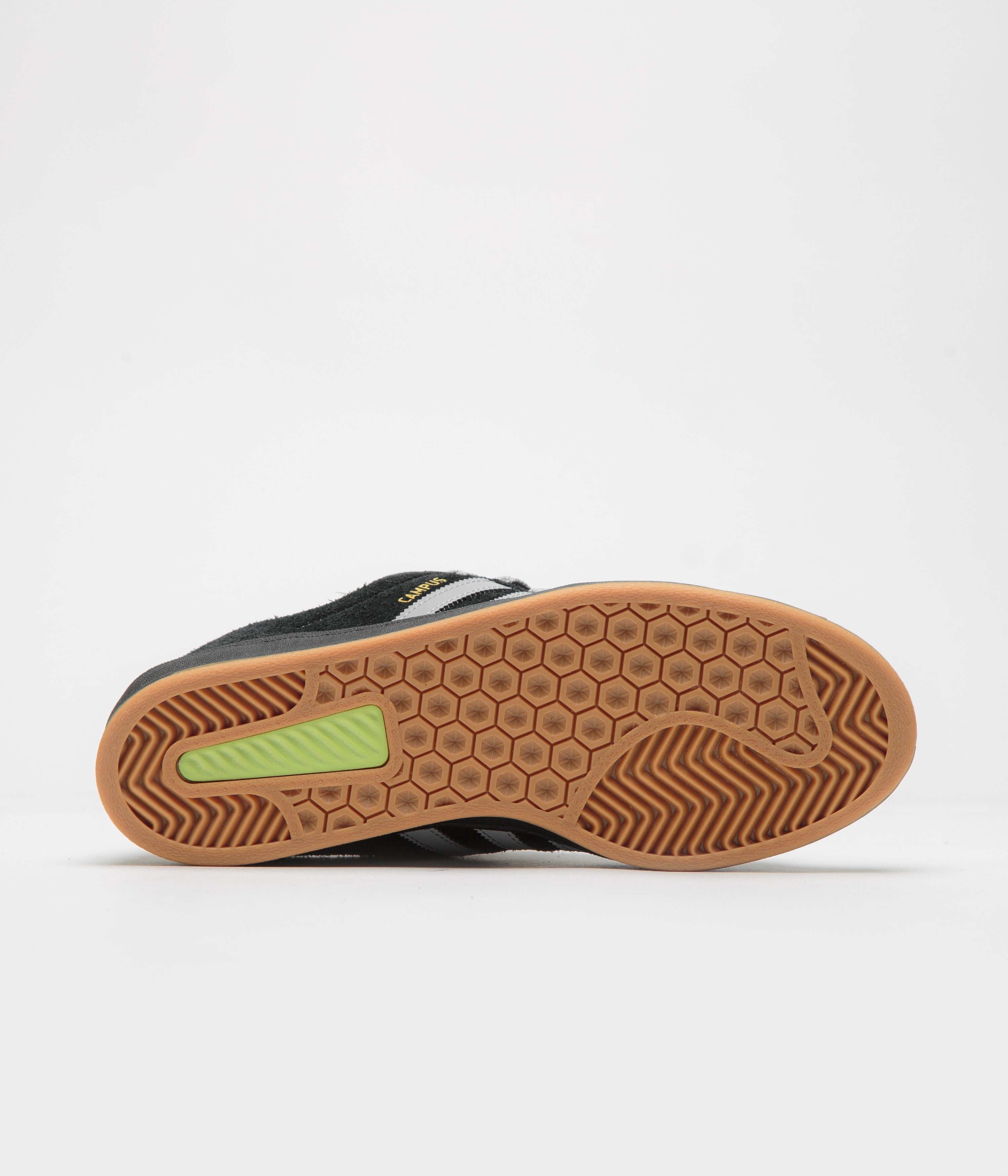 Adidas Campus Sneakers - Core Black / Grey Two / Gold Metallic - Men's Casual Shoes for Everyday Wear & Street Style Fashion