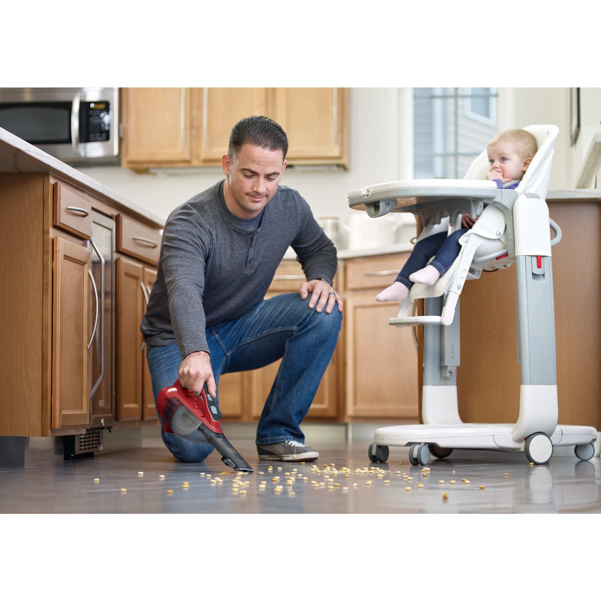 Dustbuster® AdvancedClean™ Cordless Handheld Vacuum - Powerful Portable Vacuum for Pet Hair, Car, Home & Office Cleaning | Lightweight & Rechargeable