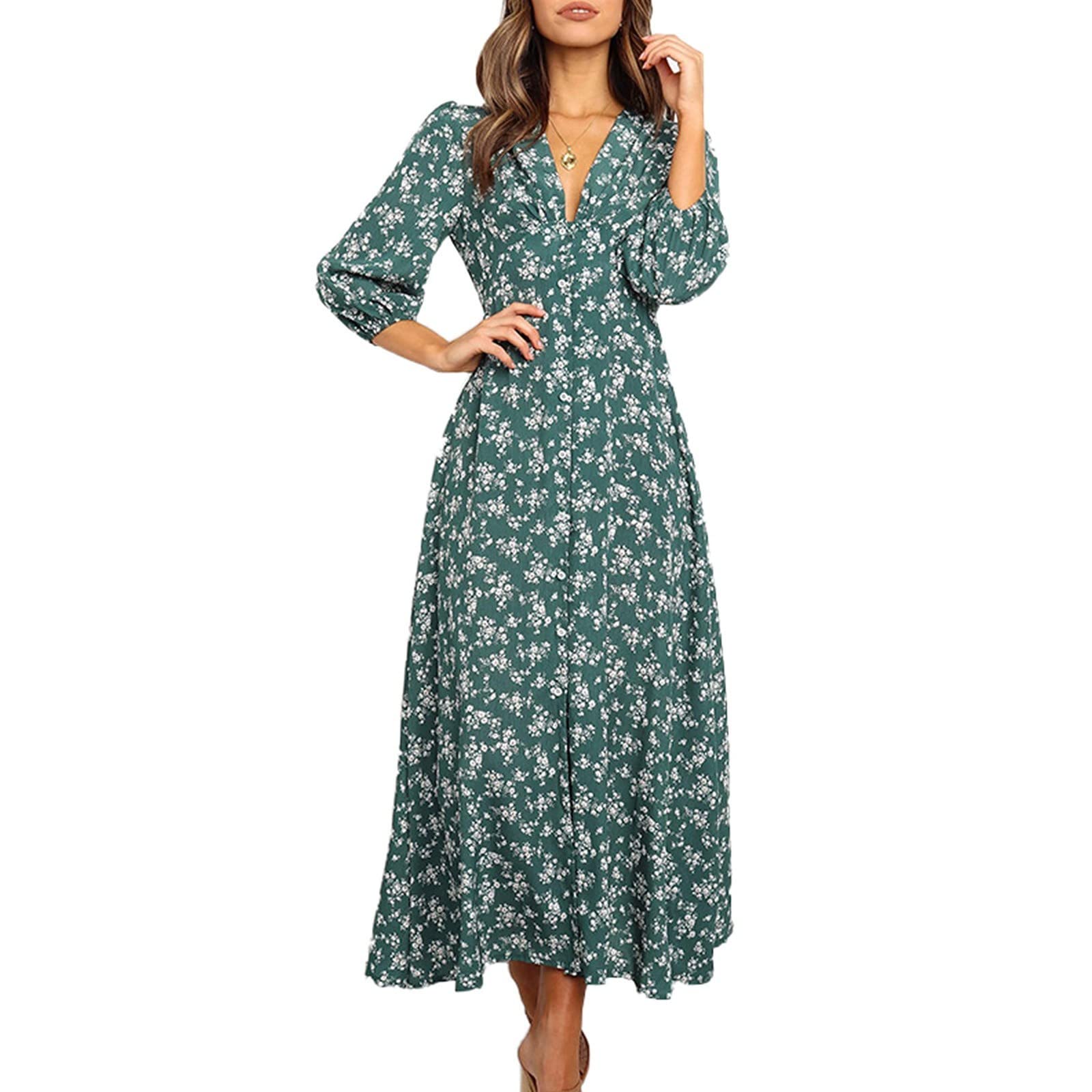 2024 Women's Spring Dresses - Sexy Formal Prom, Homecoming, Evening Party & Date Night Outfits | Vintage Casual Resort Wear for Vacation & Travel | Perfect for Weddings, Cocktails & Beach Getaways