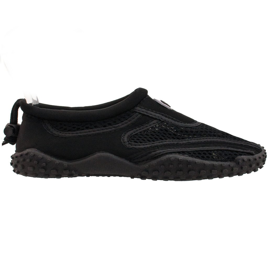 Women's Quick-Dry Water Shoes for Pool, Beach & Aqua Sports - Lightweight & Non-Slip Aqua Socks (Black, Size 10 US) | Perfect for Swimming, Surfing & Water Aerobics