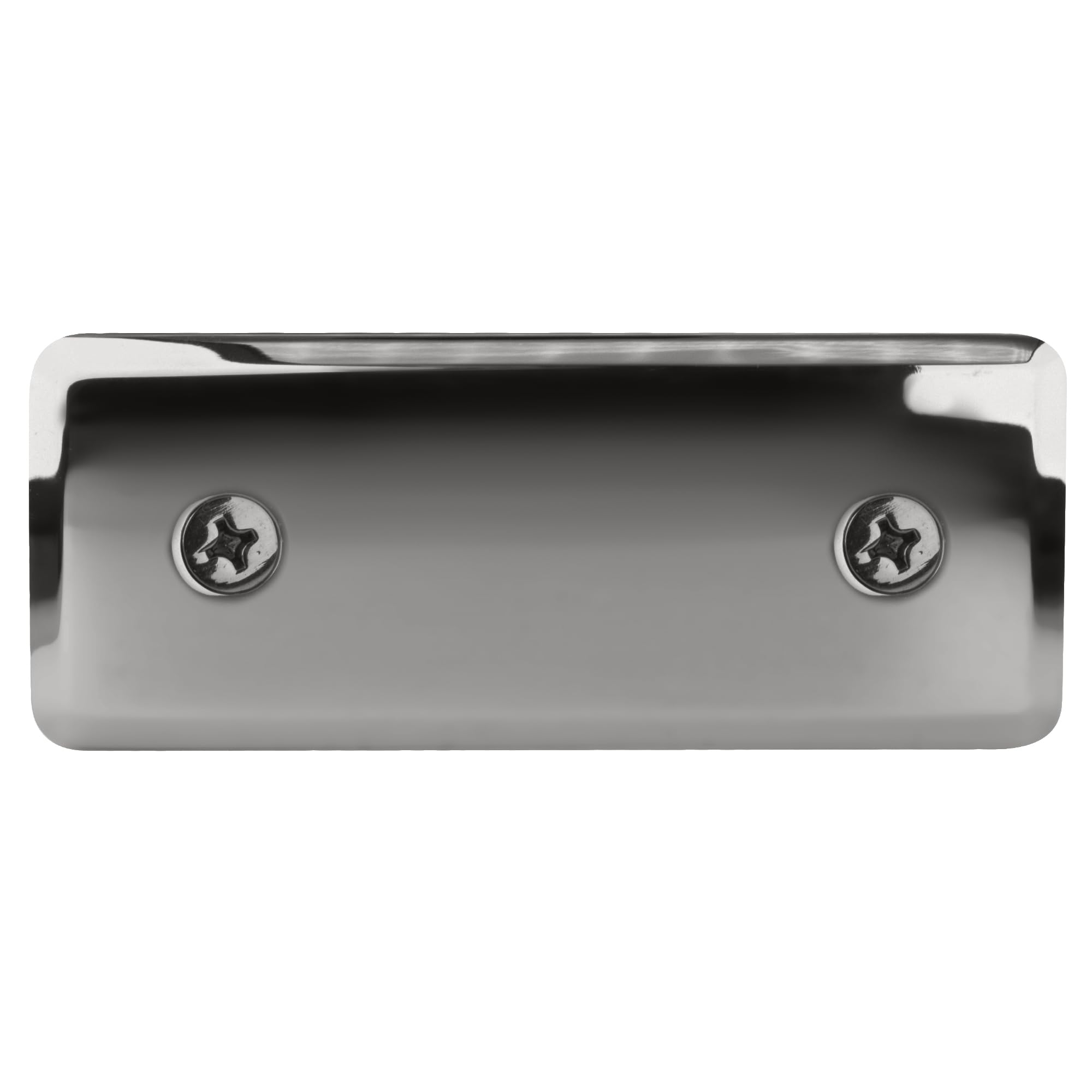 CRL BGC180CH Polished Chrome Beveled 180° Glass-to-Glass Clamp for Shower Doors & Glass Partitions - Heavy Duty Hardware for Frameless Glass Installations