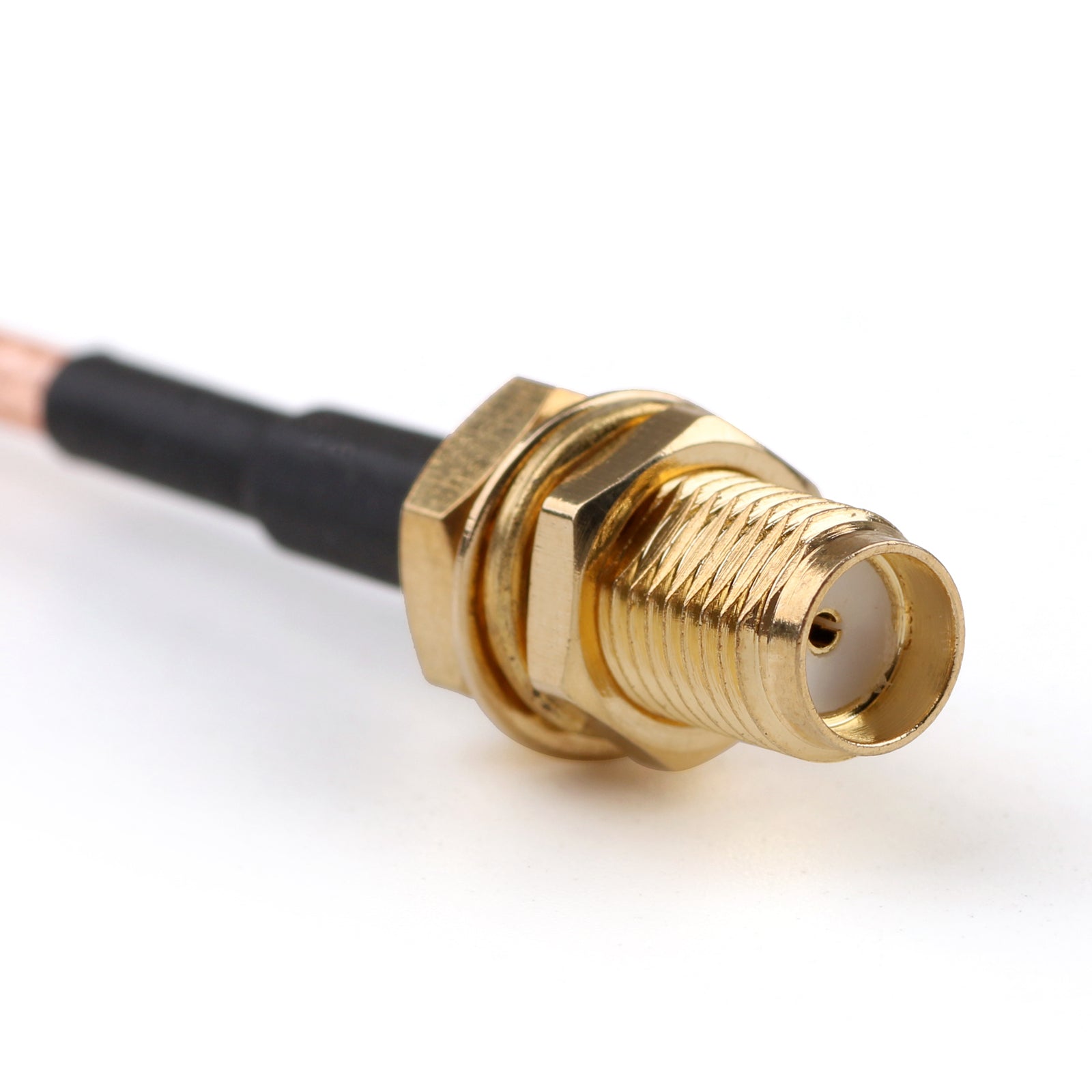 High-Quality 100cm RG316 SMA Male to SMA Female Jumper Cable - 3ft FPV Coaxial Cable for Drone, RC Models & Wireless Antennas - Durable RF Connector for Signal Transmission