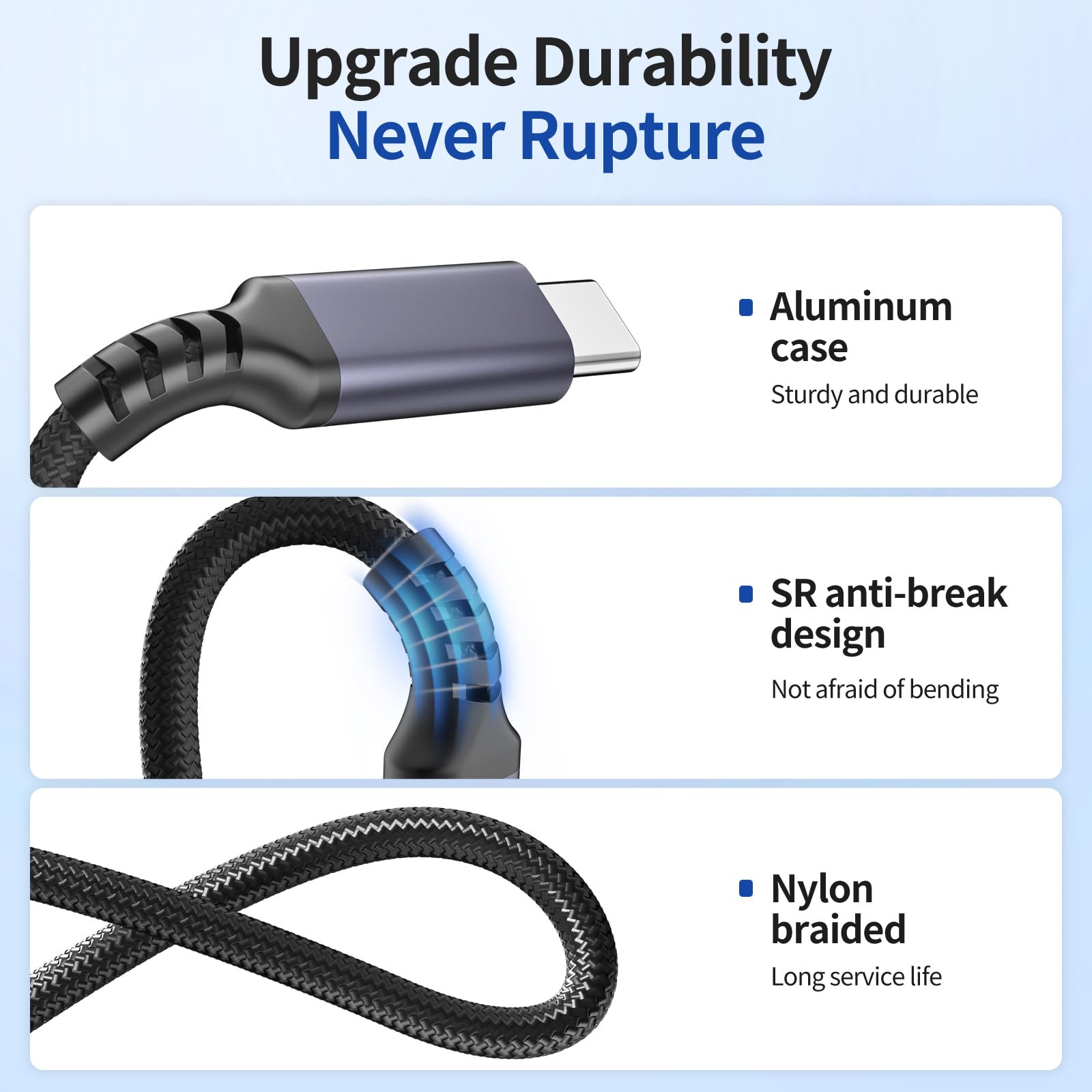USB C to 3.5mm Aux Audio Cable 4.3ft - Type C to Headphone Jack Adapter for iPhone 16/15 Pro Max, Samsung Galaxy S24/S23/S22/S21, Pixel 4/5 XL - Car Audio, Home Stereo & Mobile Device Connectivity