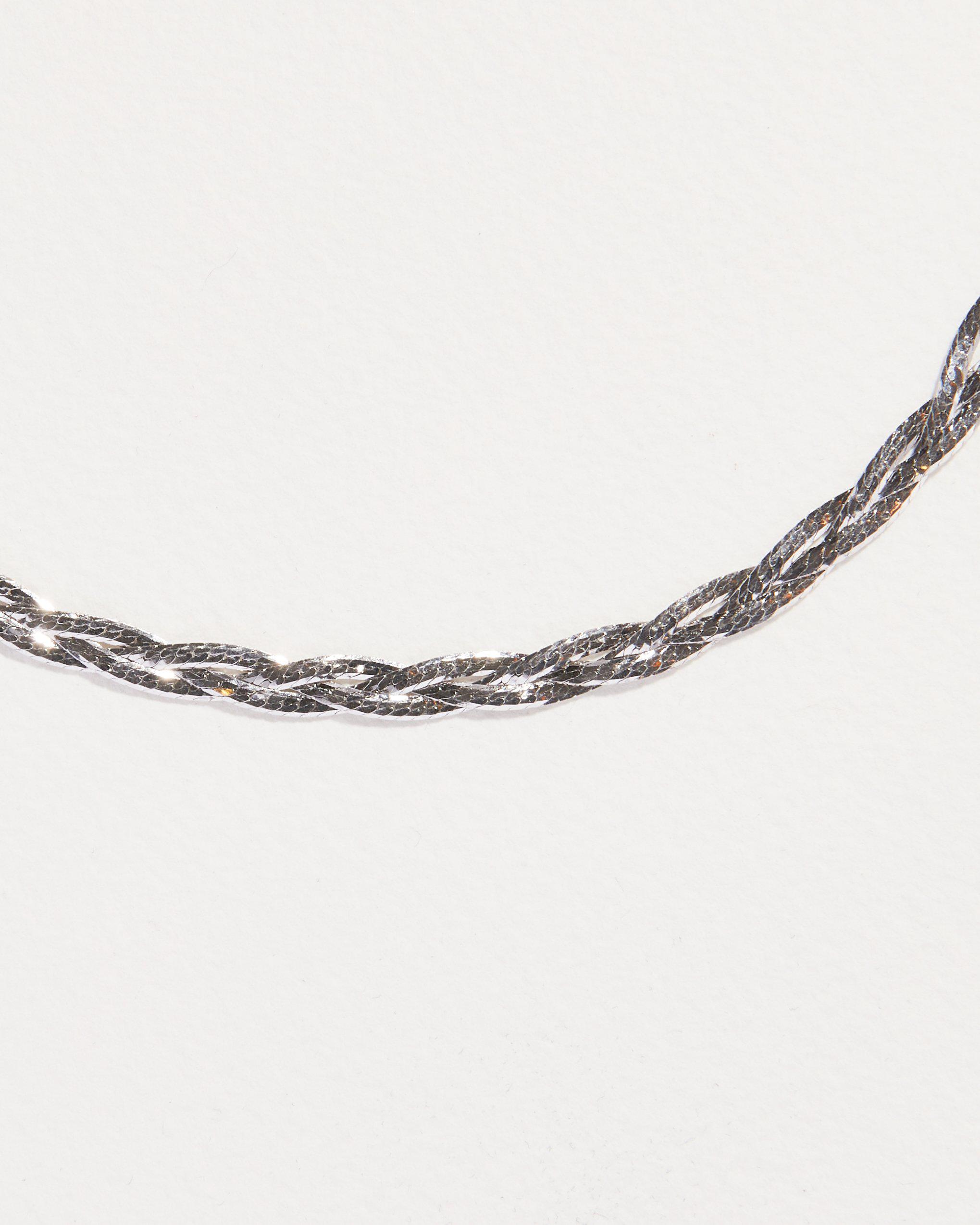 Elegant Braided Herringbone Thin Chain Necklace for Women - Dainty Gold & Silver Layering Jewelry for Everyday Wear, Date Night & Special Occasions