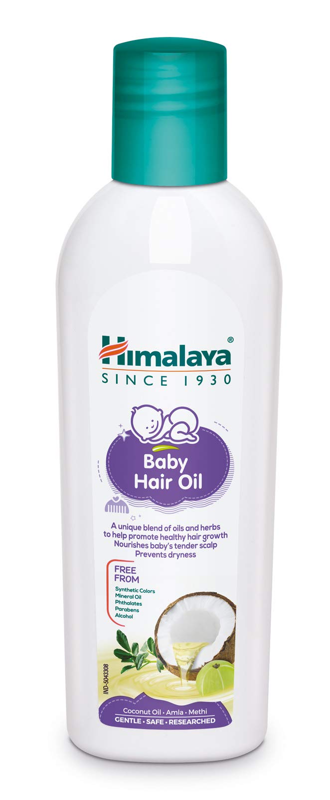 Himalaya Baby Hair Oil 100ml for Soft & Healthy Hair & Himalaya Herbals Purifying Neem Face Wash 150ml for Clear Skin - Perfect Baby Care & Daily Facial Cleansing Routine
