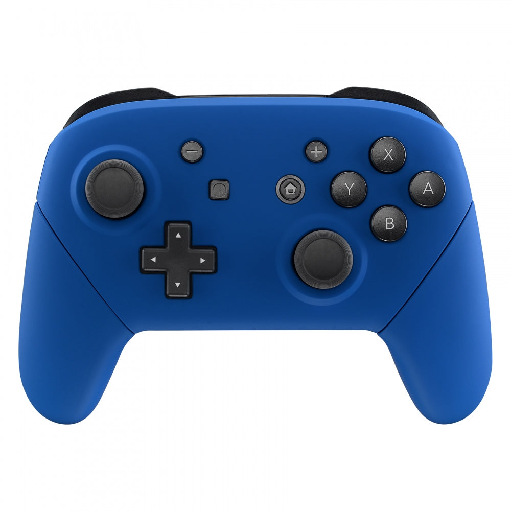 eXtremeRate Blue Faceplate & Backplate Replacement Handles for Nintendo Switch Pro Controller - Controller Not Included (FRP304) | Perfect for Customization, Gaming Accessories & DIY Enthusiasts