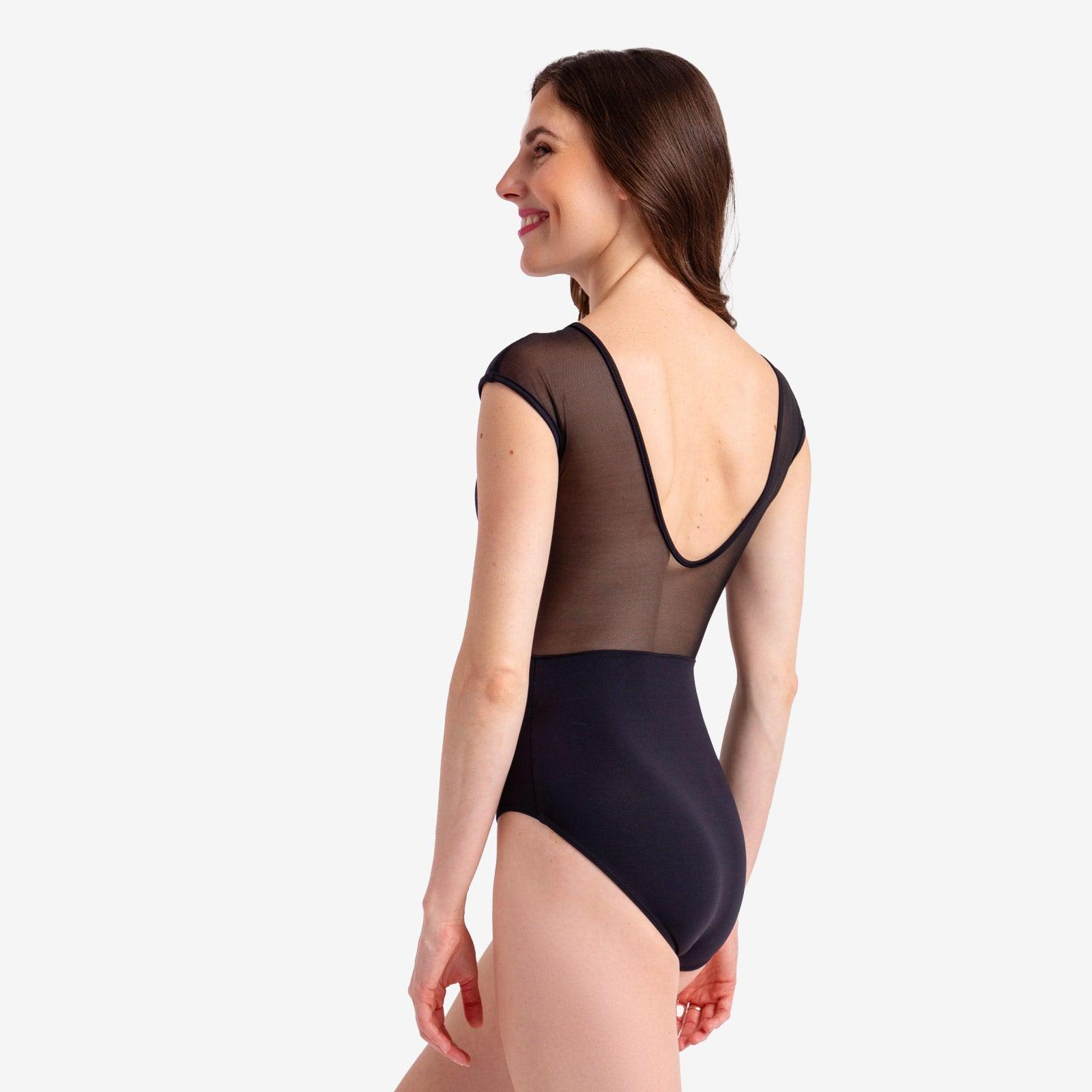 So Danca Adult Cap Sleeve Leotard for Ballet, Jazz & Contemporary Dance - Comfortable Stretch Fabric for Dance Practice & Performances