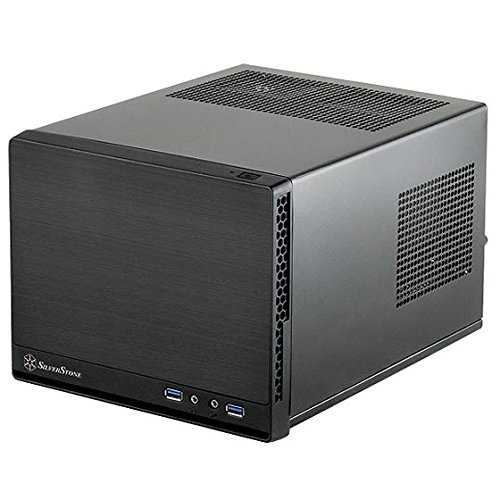 Silverstone SG13B Black Mesh PC Case - 2 Pack for Compact Gaming Builds