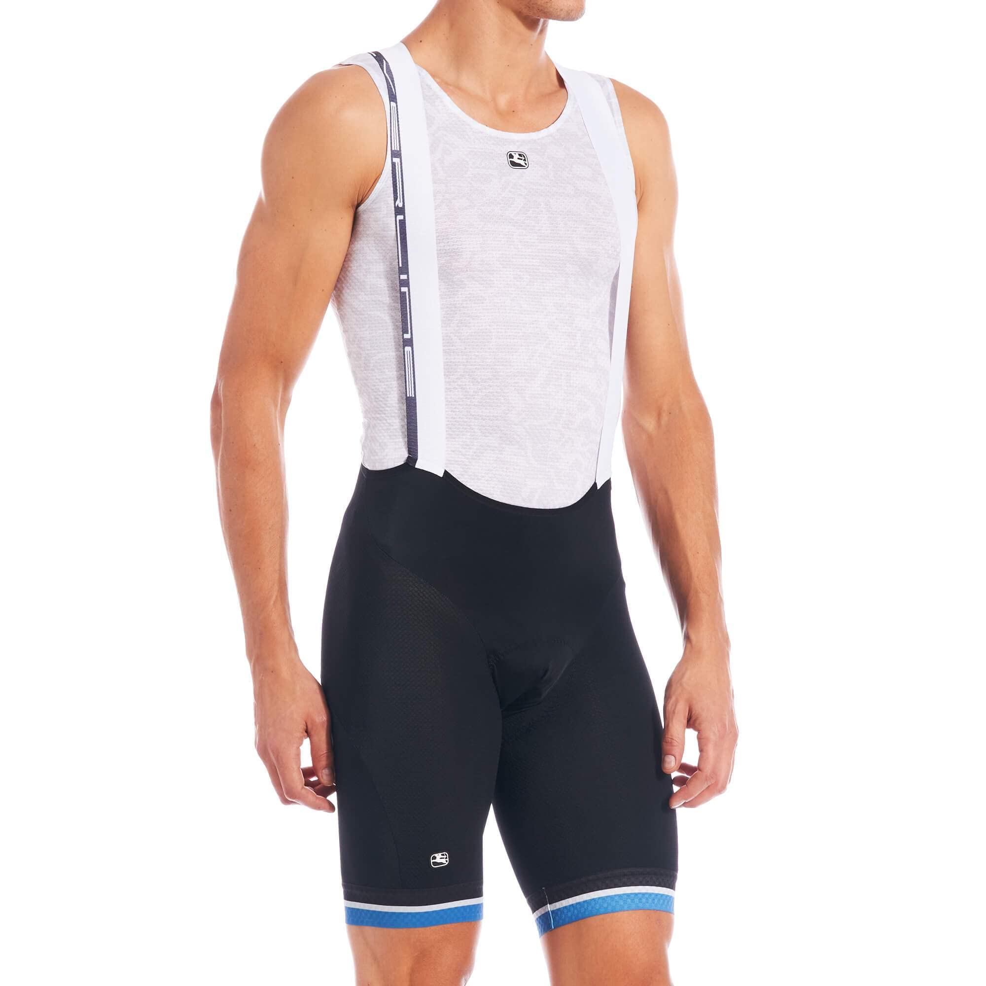 Giordana Men's Silverline Cycling Bib Shorts - High-Performance Bike Shorts for Road & Mountain Biking - Comfortable & Breathable for Long Rides