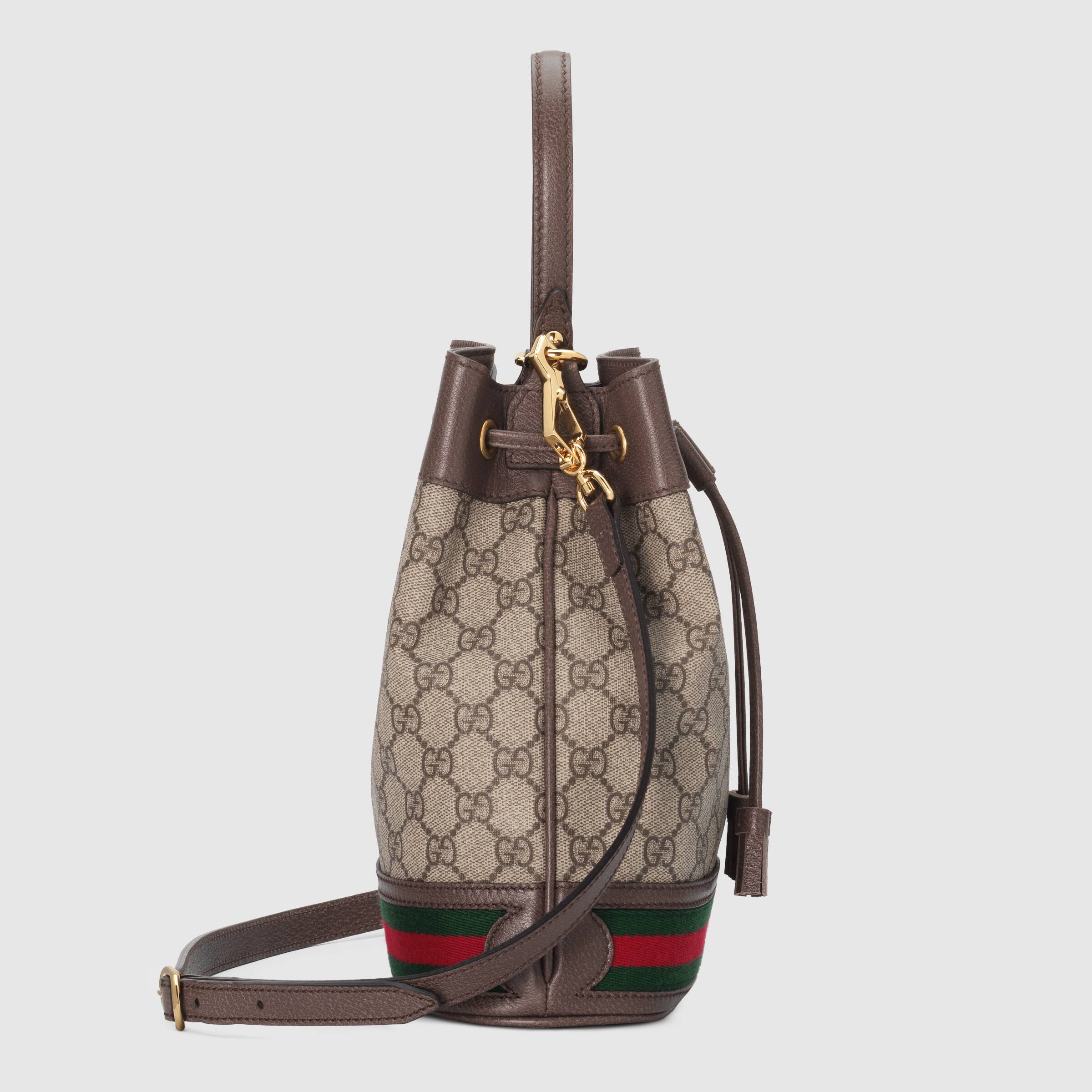 Gucci Small GG Bucket Bag for Women - Luxury Leather Shoulder Handbag - Perfect for Travel, Shopping & Everyday Use