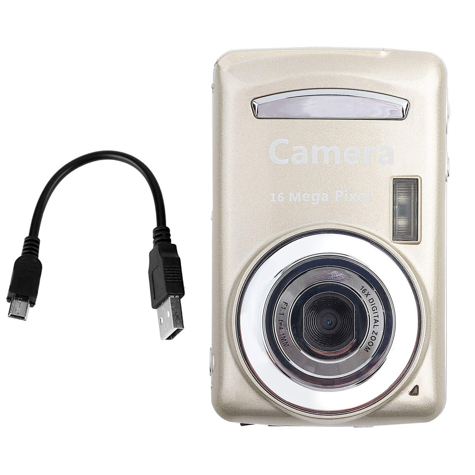 16MP HD Mini Outdoor Camera with 720P 30FPS Video, 16X Digital Zoom & 2.4