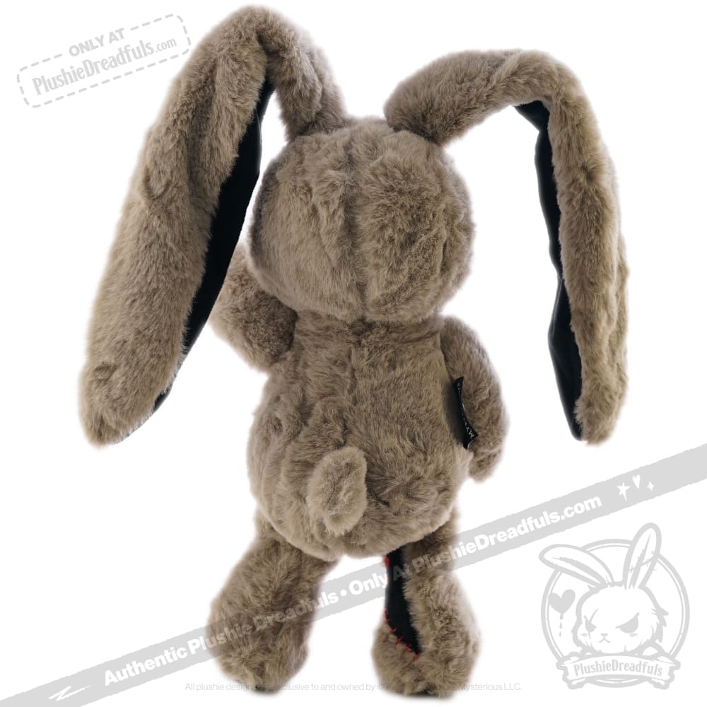 Plushie Dreadfuls Angry Rabbit Stuffed Animal Toy - Soft Plush Bunny for Stress Relief, Gift Giving & Home Decor