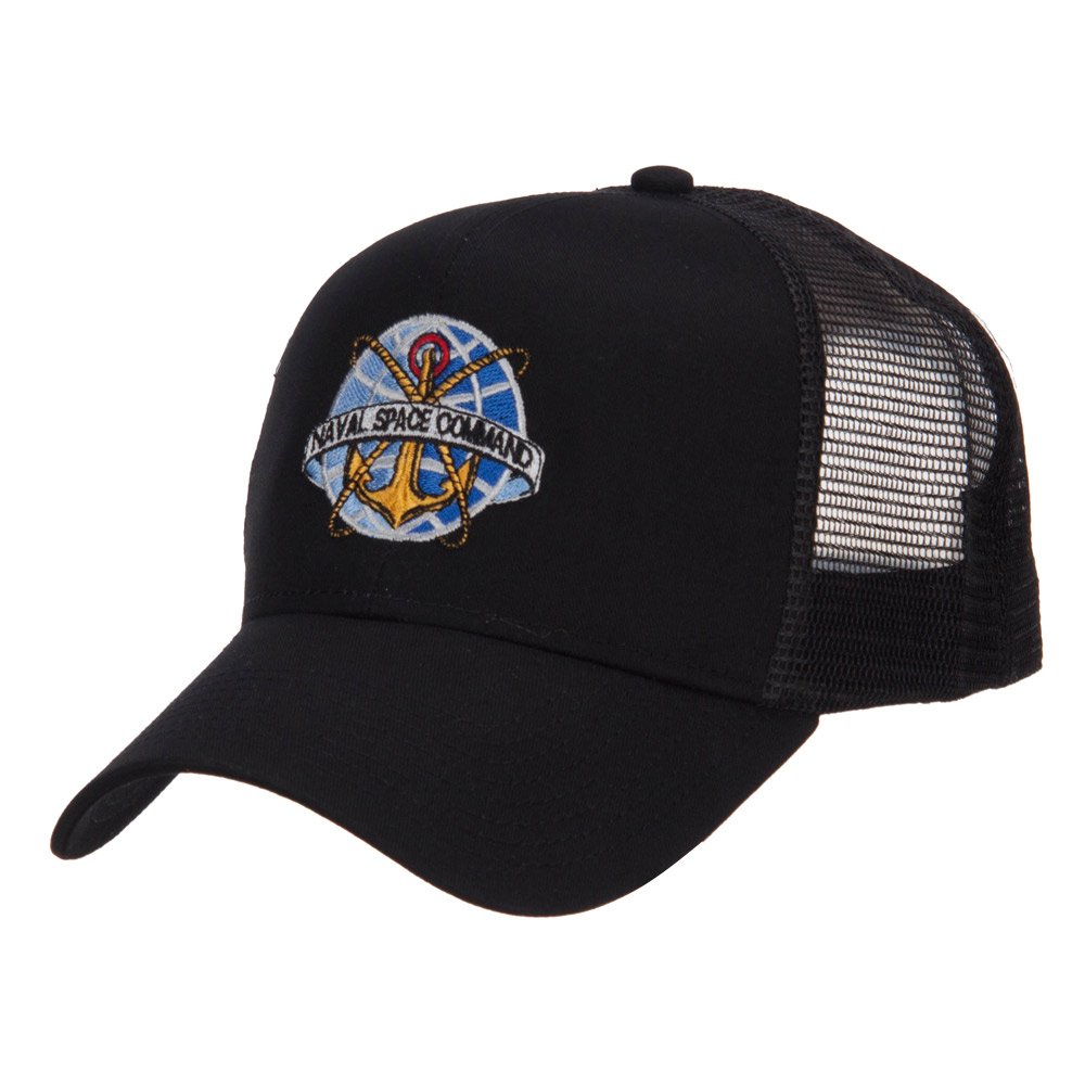 Official Naval Space Command Embroidered Mesh Cap - Military Style Baseball Hat for Men & Women - Perfect for Outdoor Activities, Sports, and Casual Wear