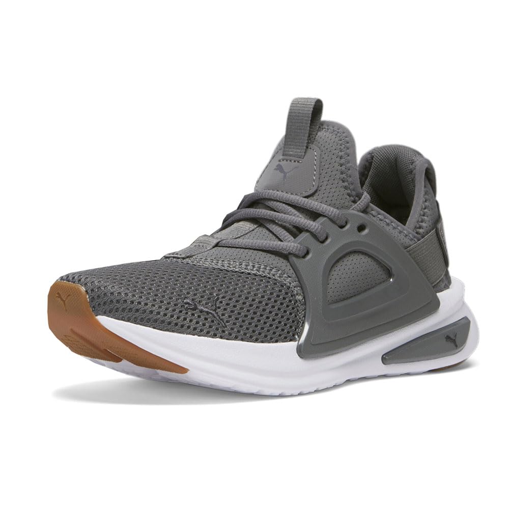 Puma Women's Softride Enzo Evo Running Shoes - Lightweight Cushioned Sneakers for Jogging & Gym Workouts (Grey) - Perfect for Road Running, Treadmill Training & Casual Wear