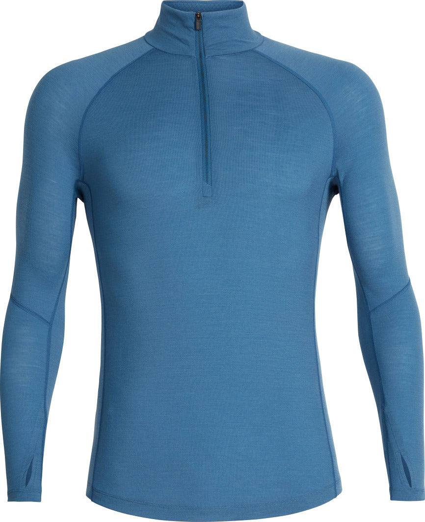 150 Zone Long Sleeve Half Zip Men's Thermal Base Layer - Warm Performance Shirt for Cold Weather, Running & Outdoor Activities