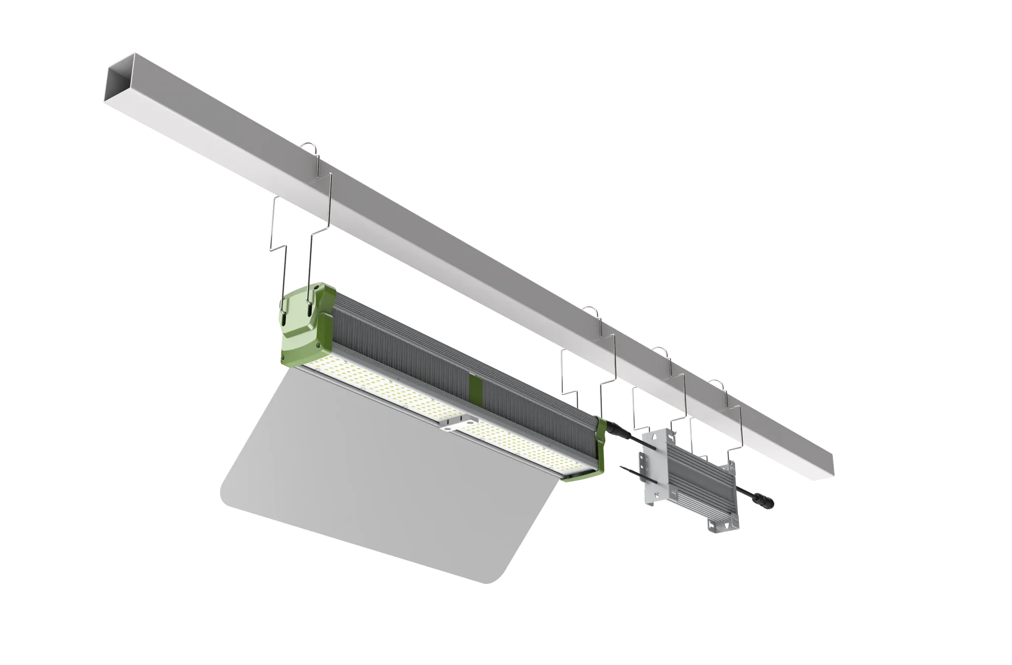 TotalGrow 345W High Intensity LED Grow Light Bar - Full Spectrum Plant Growing Lamp for Indoor Hydroponics, Greenhouse & Vertical Farming