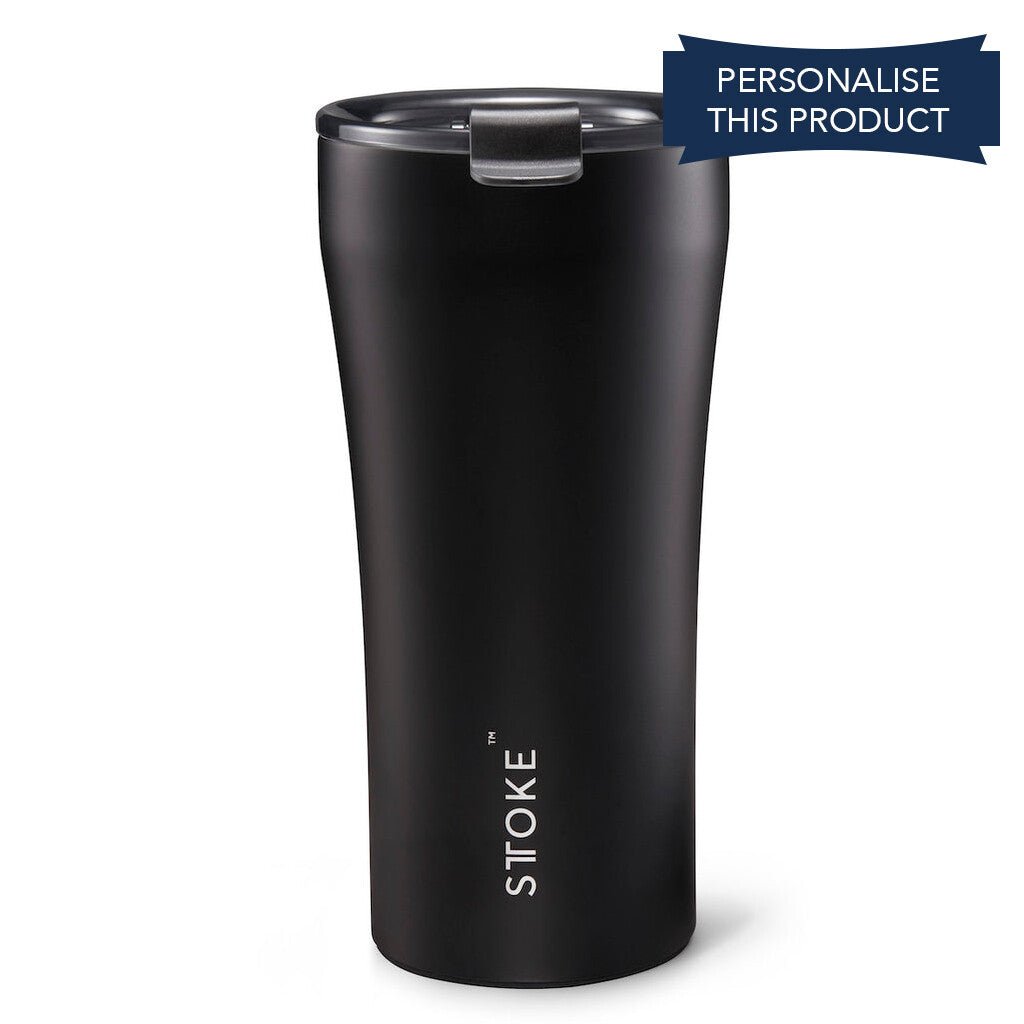 Sttoke 16oz Reusable Coffee Cup - Insulated Travel Mug with Lid, Perfect for Hot & Cold Drinks - Ideal for Commuting, Camping, and Office Use