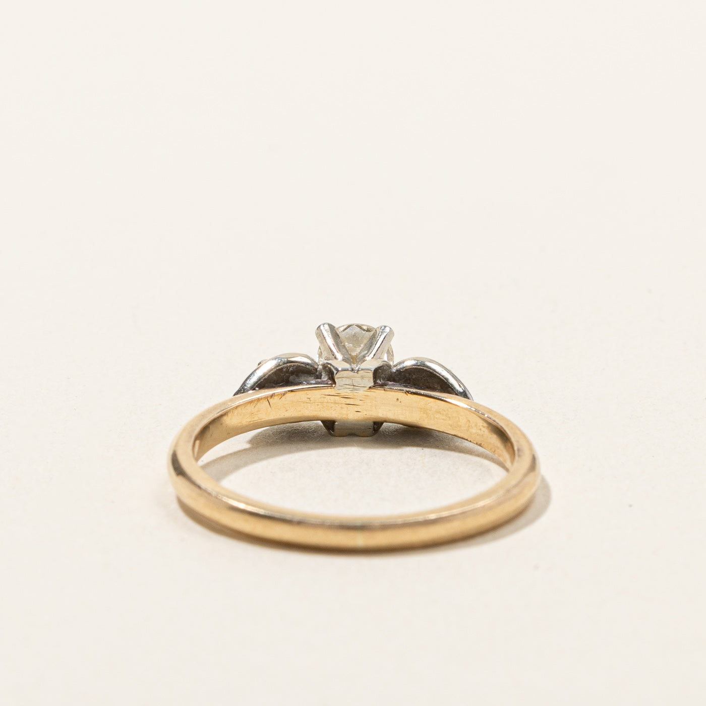 0.27ctw High Set Diamond Ring - Size 5 | Elegant Solitaire Engagement Wedding Band for Women | Perfect for Proposals, Anniversaries & Special Occasions