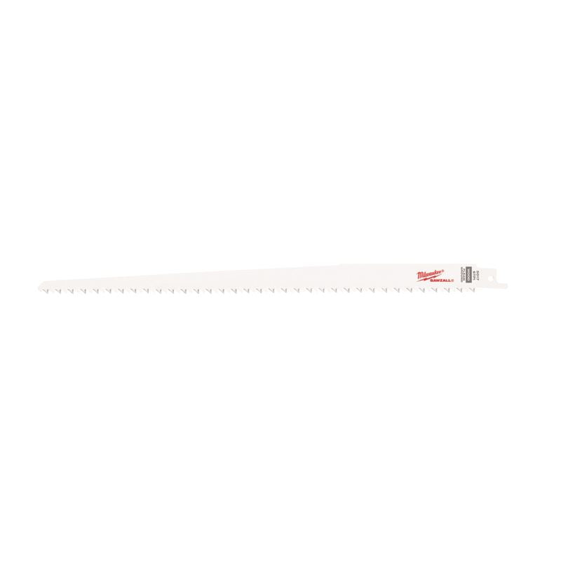 48 00 5017 12 - 12-Inch 6 TPI Fleam Ground SAWZALL Blades (5-Pack) - Heavy-Duty Metal & Wood Cutting Blades for Demolition, Renovation & Construction Projects
