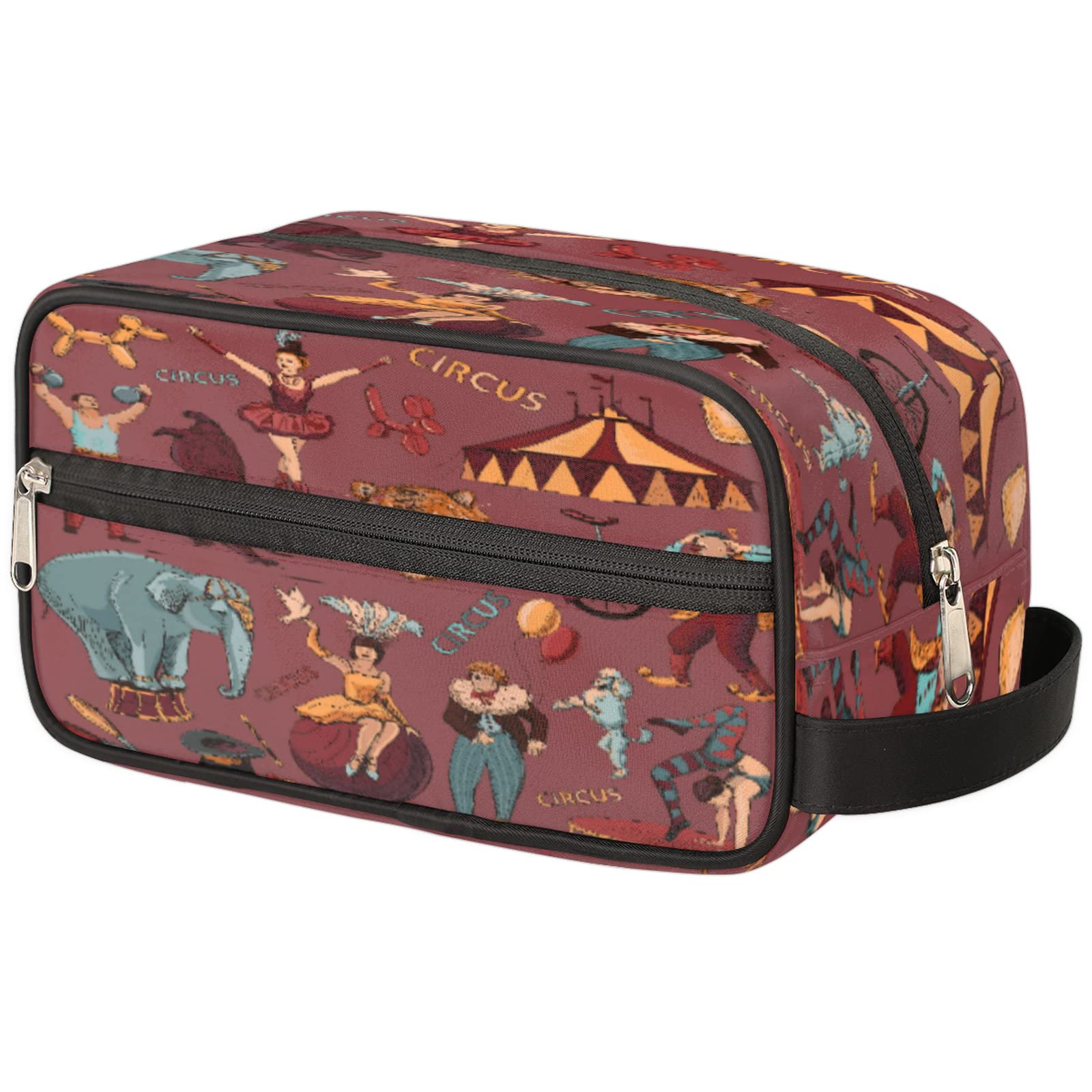 Women's Hanging Travel Toiletry Bag - Large Makeup & Shaving Organizer for Camping & Gym