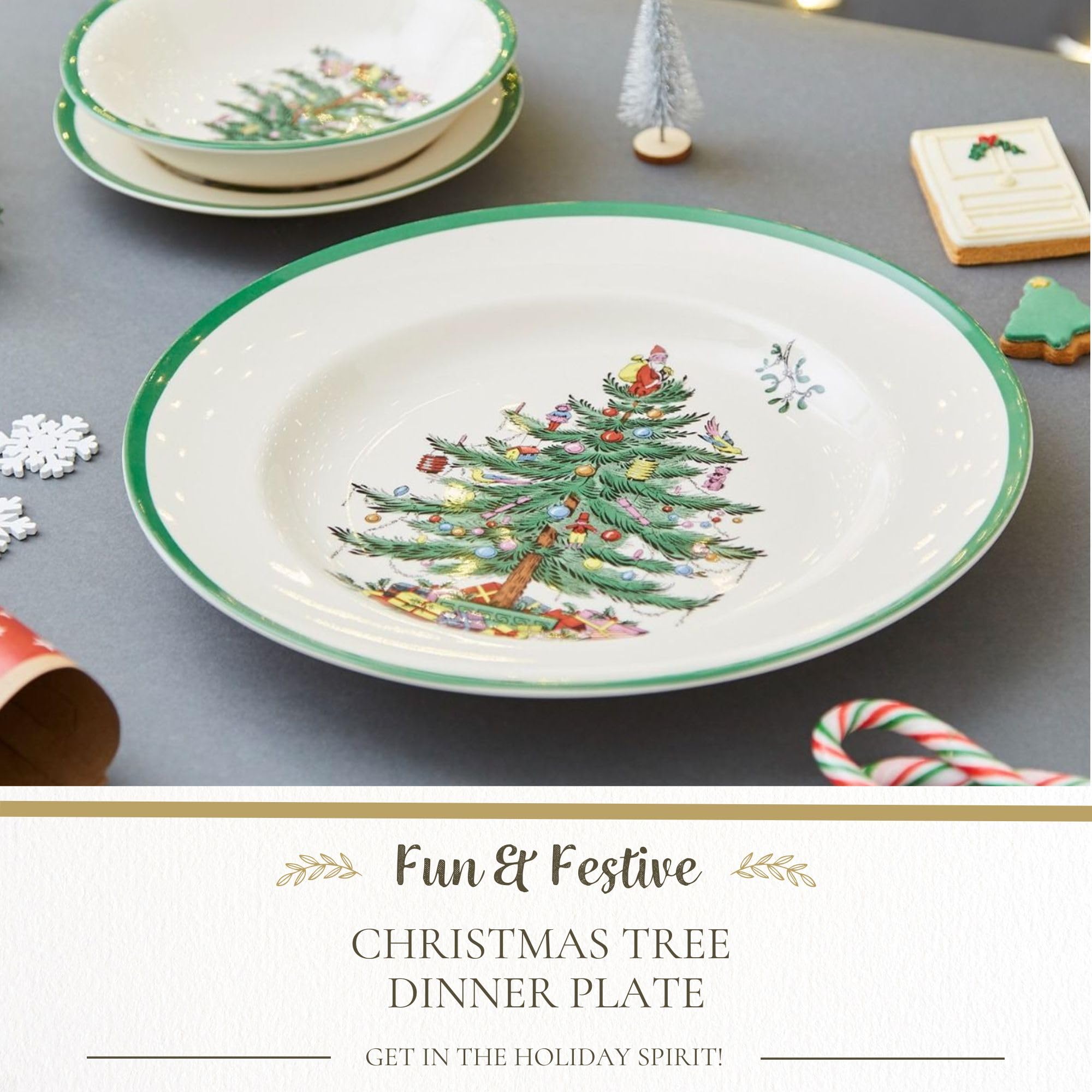 Spode Christmas Tree 10.5