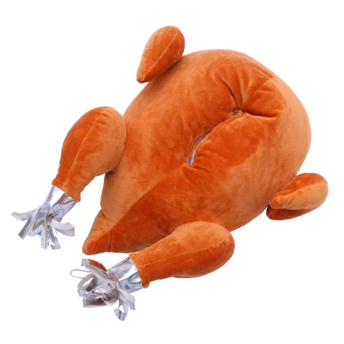 VOSAREA 1PC Plush Turkey Tissue Box Cover Holder - Decorative Thanksgiving Napkin Dispenser for Car, Home, Office & Kitchen | Holiday Table Decor, Auto Accessory, Bathroom Organizer
