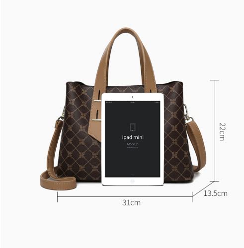 Women's Leather Crossbody Shoulder Bag - Concealed Carry Purse for Everyday Use | Perfect for Work, Travel & Shopping