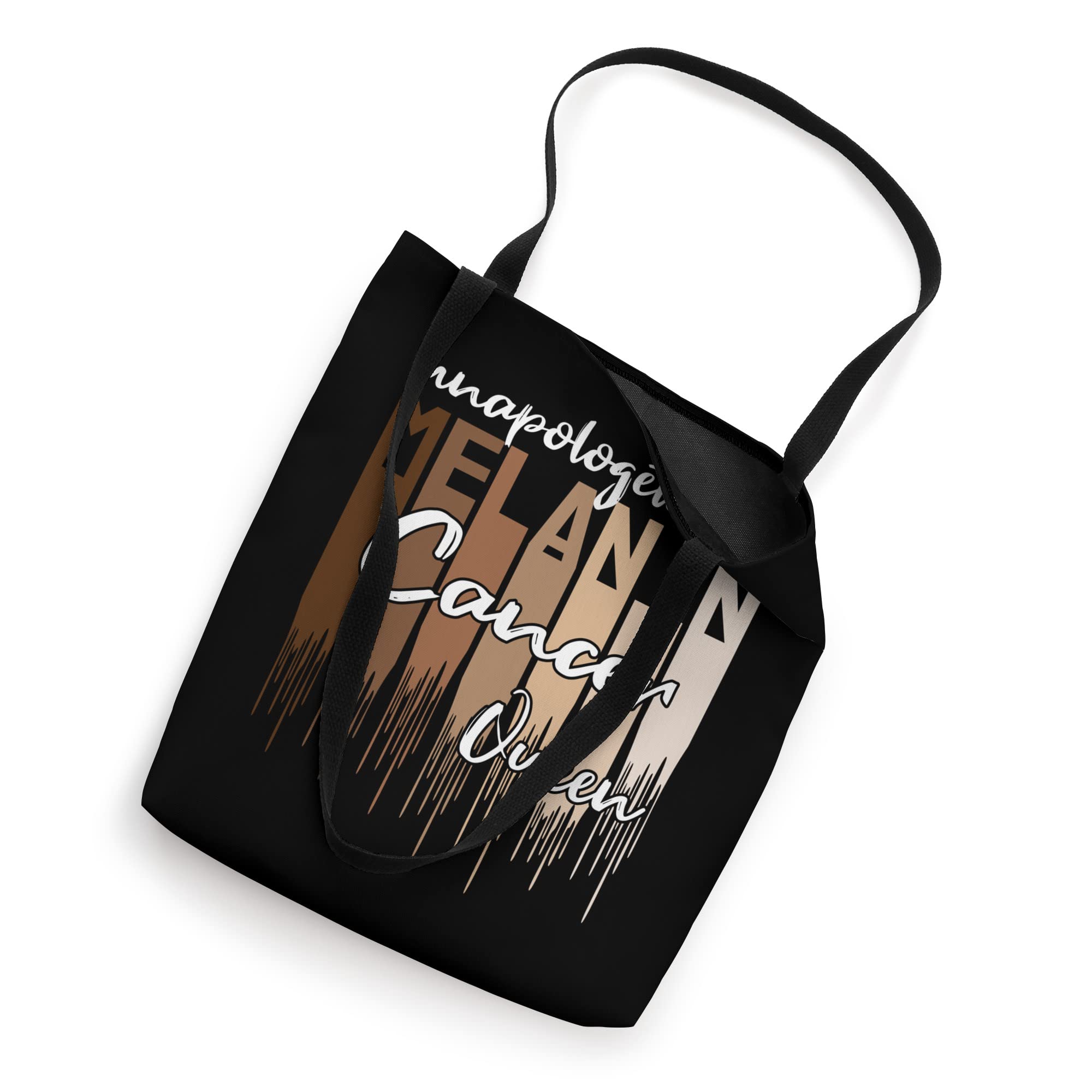 Empowering Melanin Queen Tote Bag for Black Women - Stylish & Durable Cancer Awareness Gift for Work, School & Everyday Use