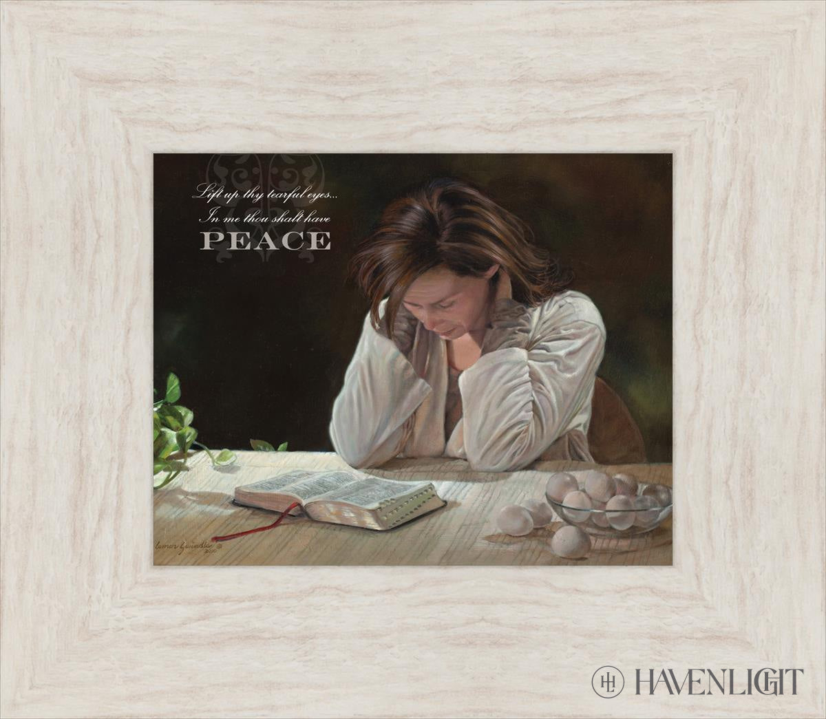 A Mother's Vigil: I Would Gather Thee - Modern Christian Home Decor for Comfort & Inspiration | Perfect for Living Room, Bedroom & Prayer Spaces