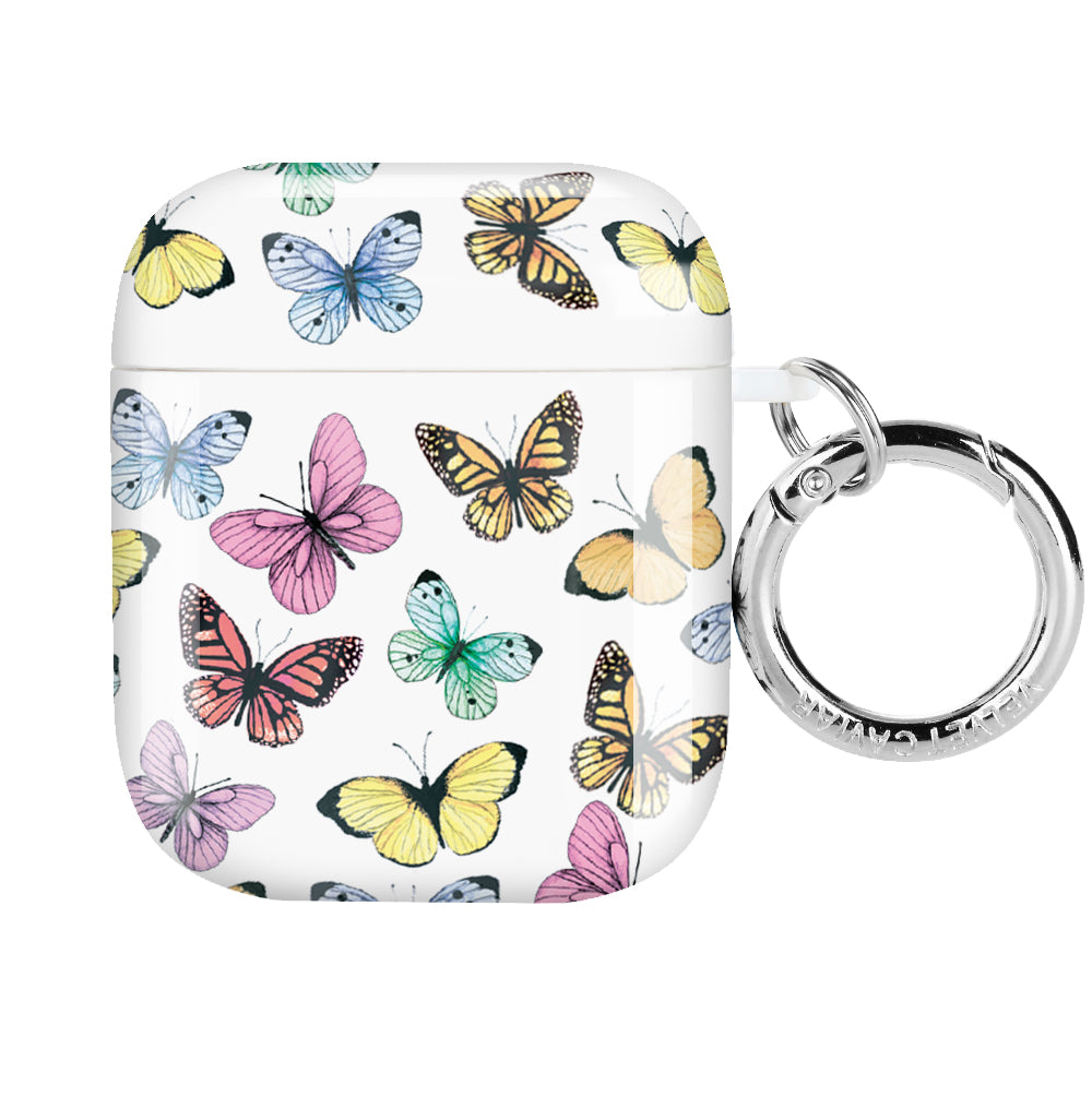 Butterfly Design AirPod Case - Cute & Protective Cover for Apple AirPods 1/2/3 - Perfect for Everyday Use, Travel & Gifting