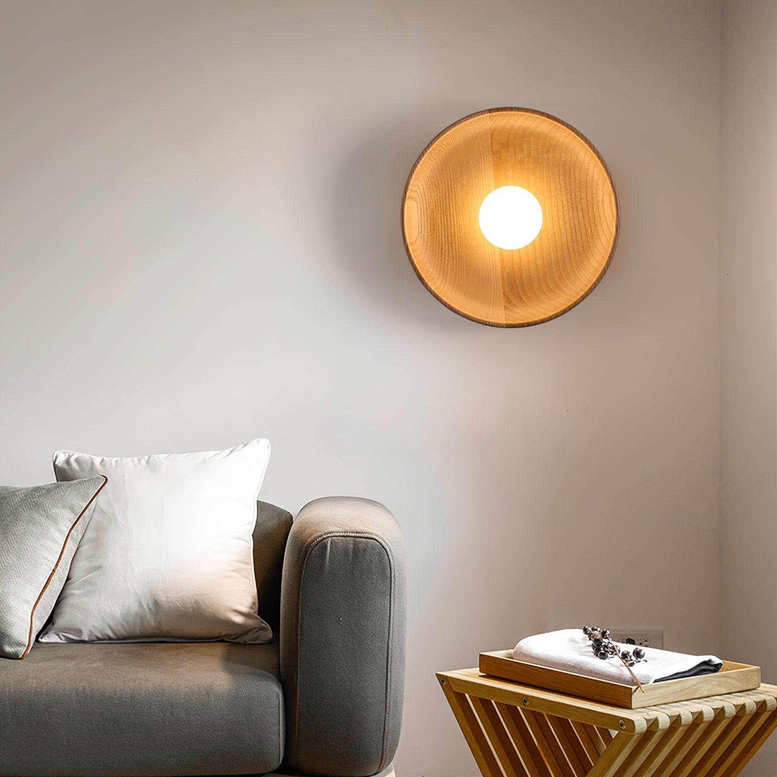 Modern Centric Wall Lamp - Sleek LED Sconce Light Fixture for Bedroom, Living Room & Hallway - Energy Efficient Home Decor Lighting