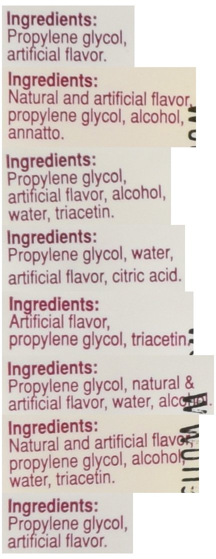 LorAnn SS Tropical Flavoring Oils Variety Pack - 10 x 1 Dram (3.7ml) Bottles - Perfect for Baking, Candy Making & DIY Lip Balms