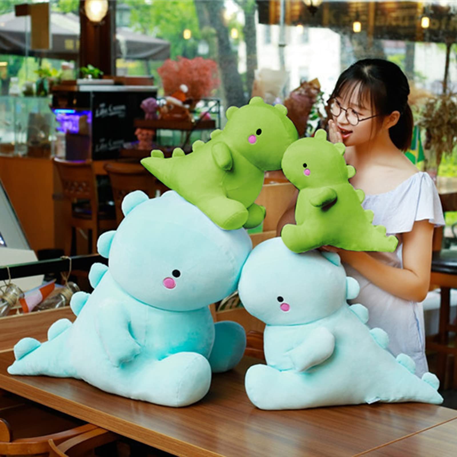 **Adorable Dinosaur Plush Toy - 12